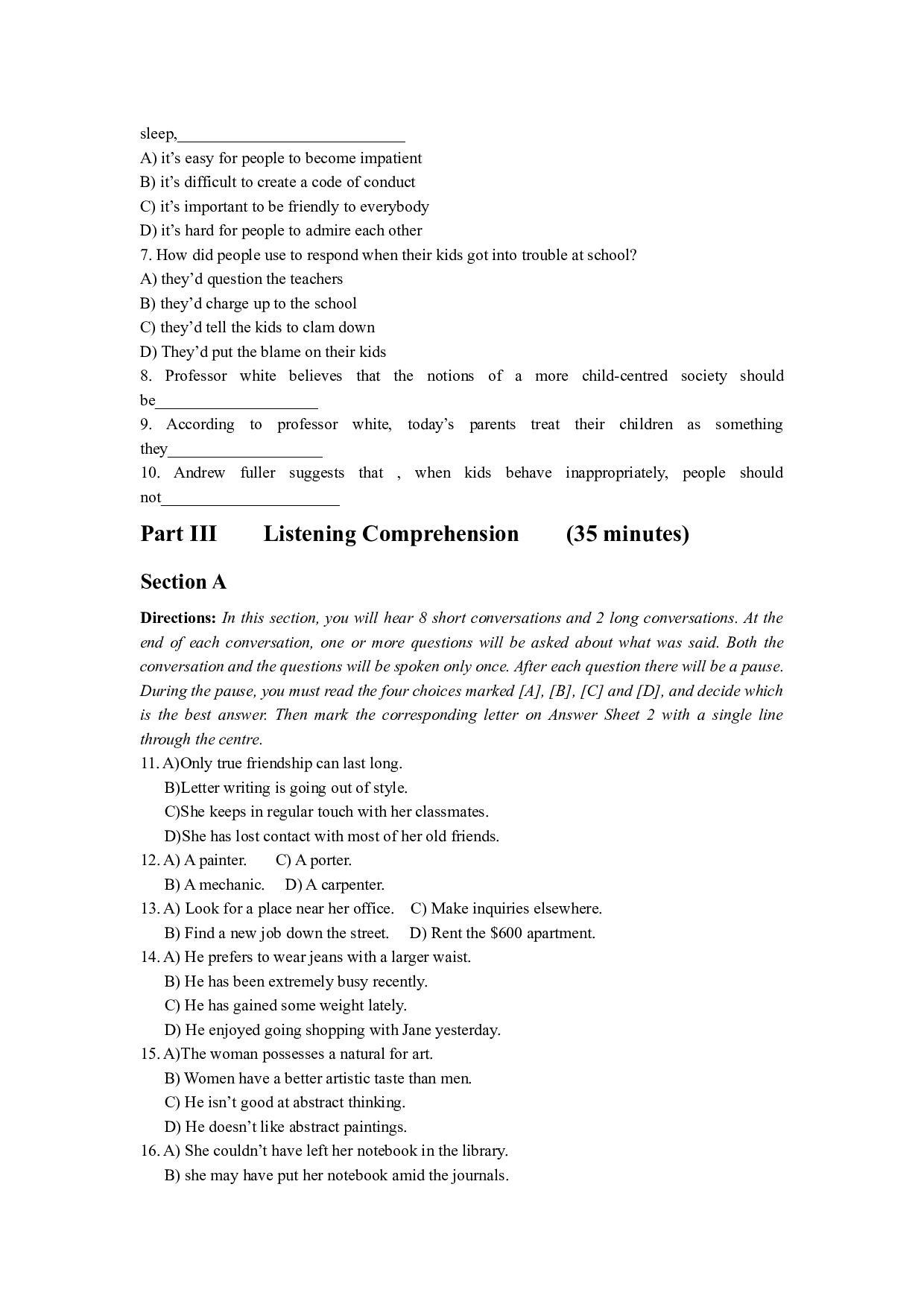 2008年12月英语四级真题.docx 第4页