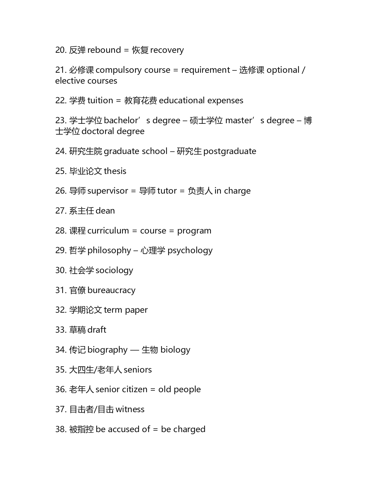 大学英语四六级同义替换-适用听力阅读.docx 第5页