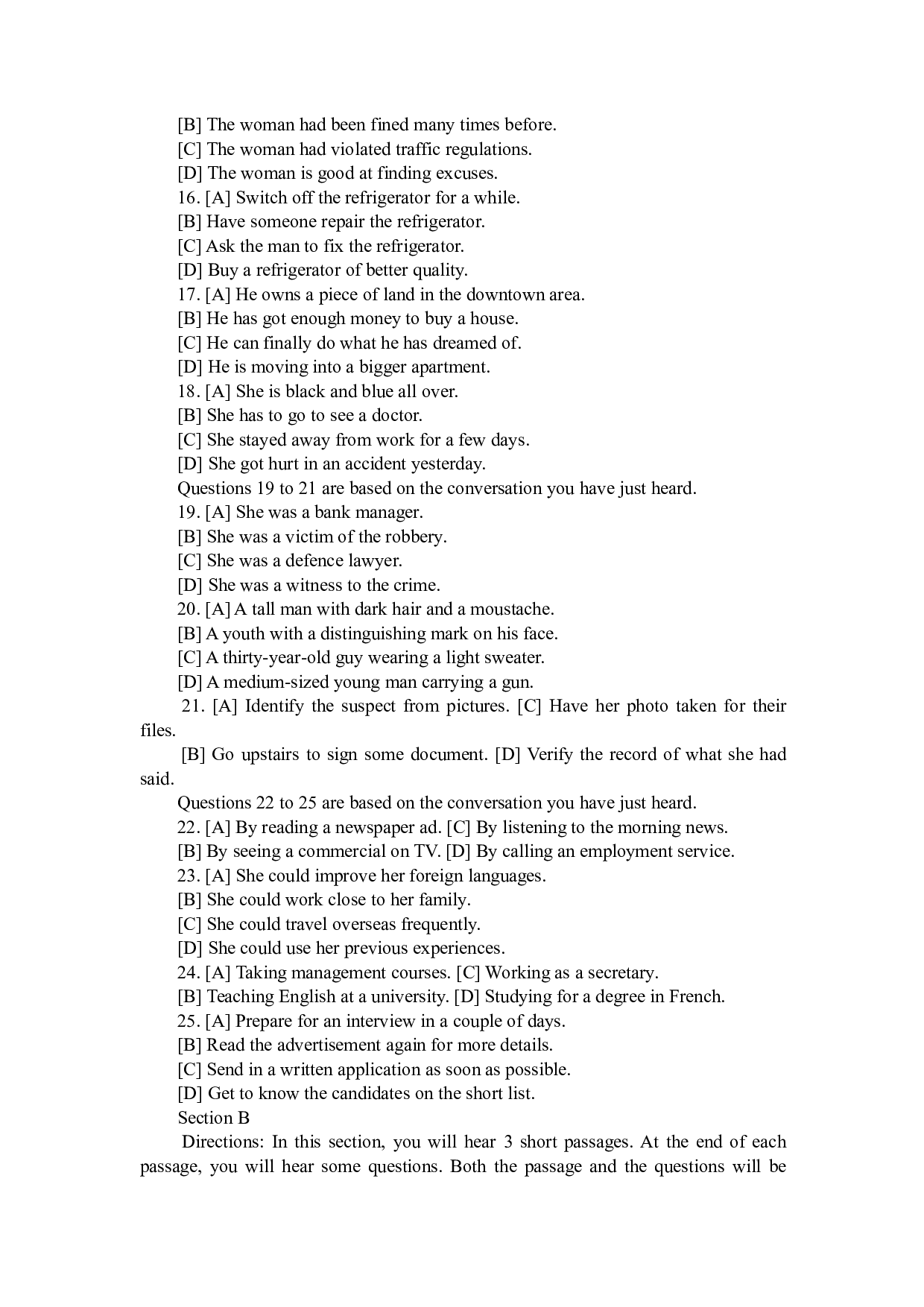 2010年12月英语四级真题（推荐打印）❤.pdf 第5页