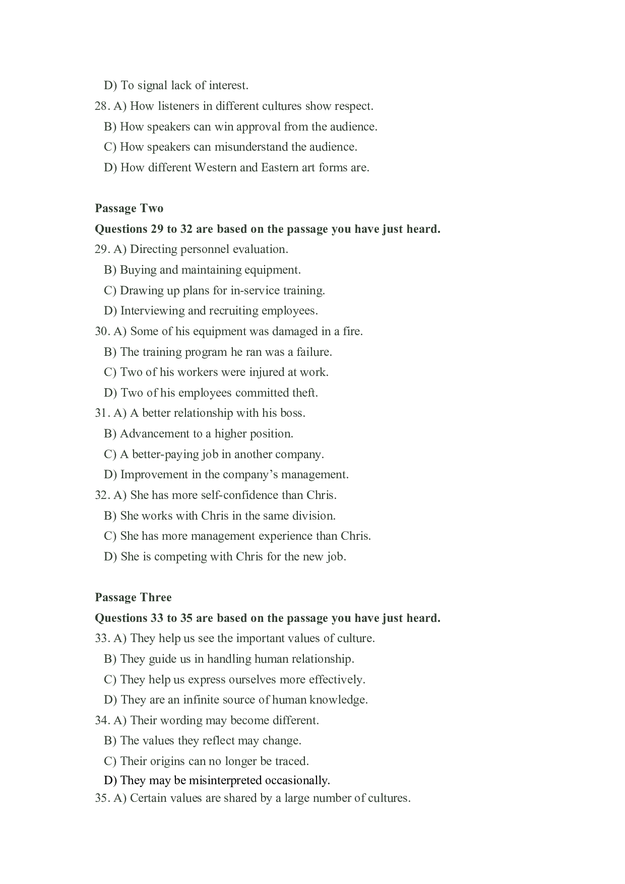 2011年12月英语四级真题（推荐打印）❤.pdf 第7页