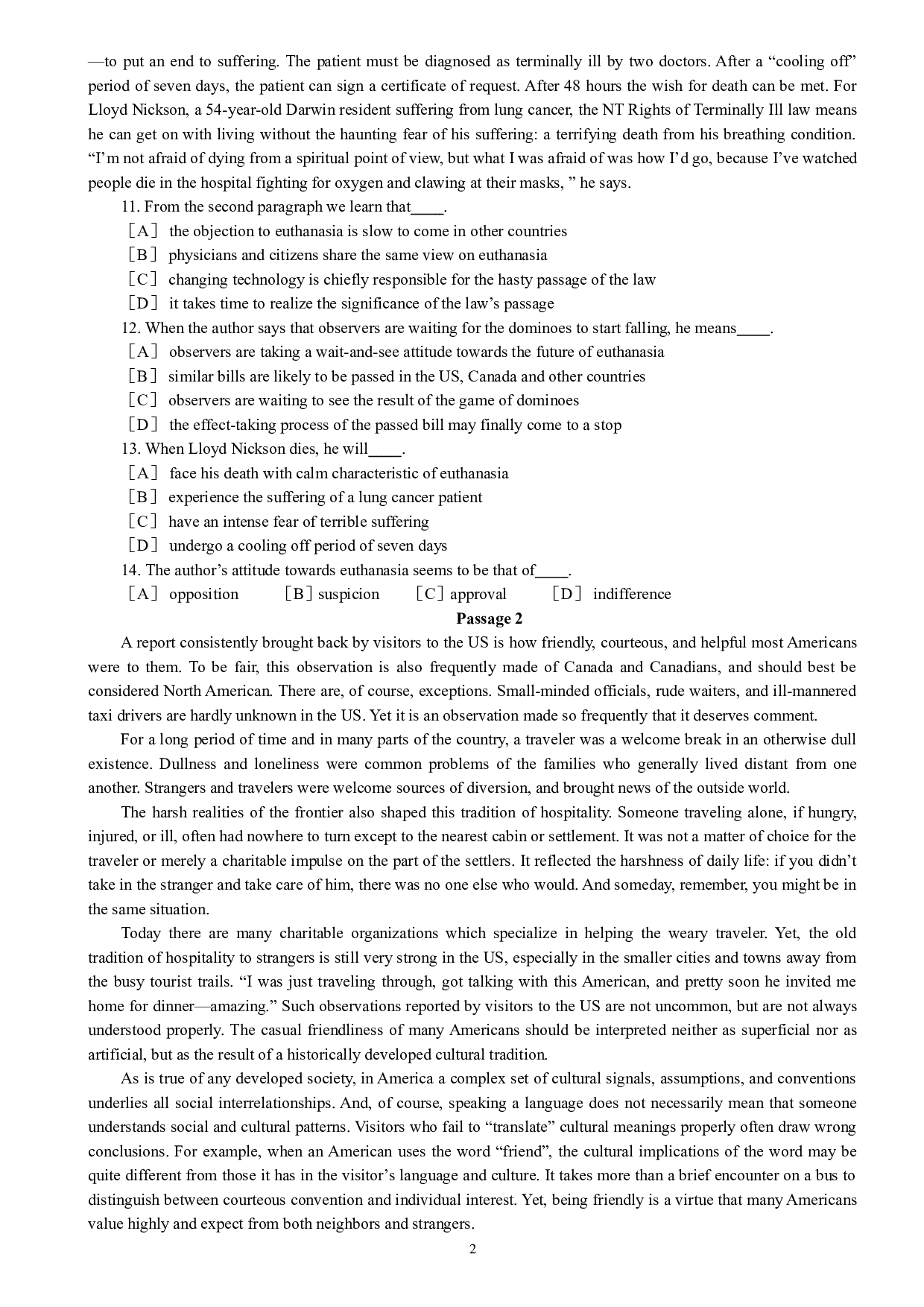 1986&mdash;1997年历年考研英语真题集.doc 第2页