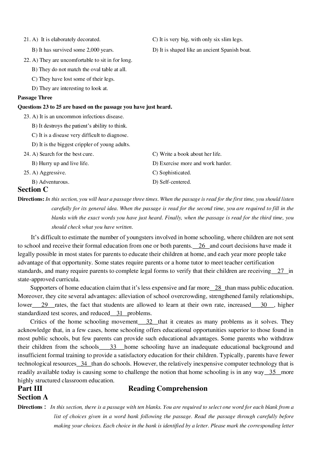 2013年12月六级考试真题（二）.pdf 第3页