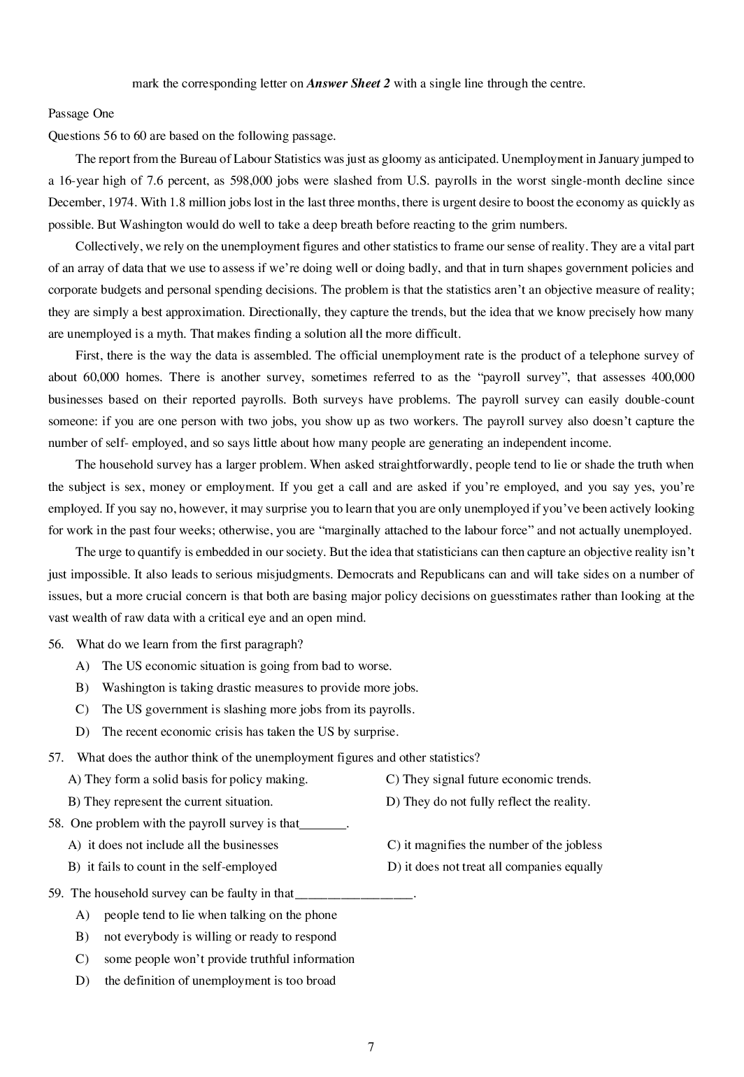 2013年6月六级考试真题（二）.pdf 第7页