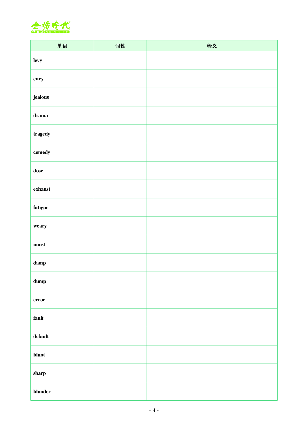 25考研英语单词默写表&词汇树.pdf 第6页