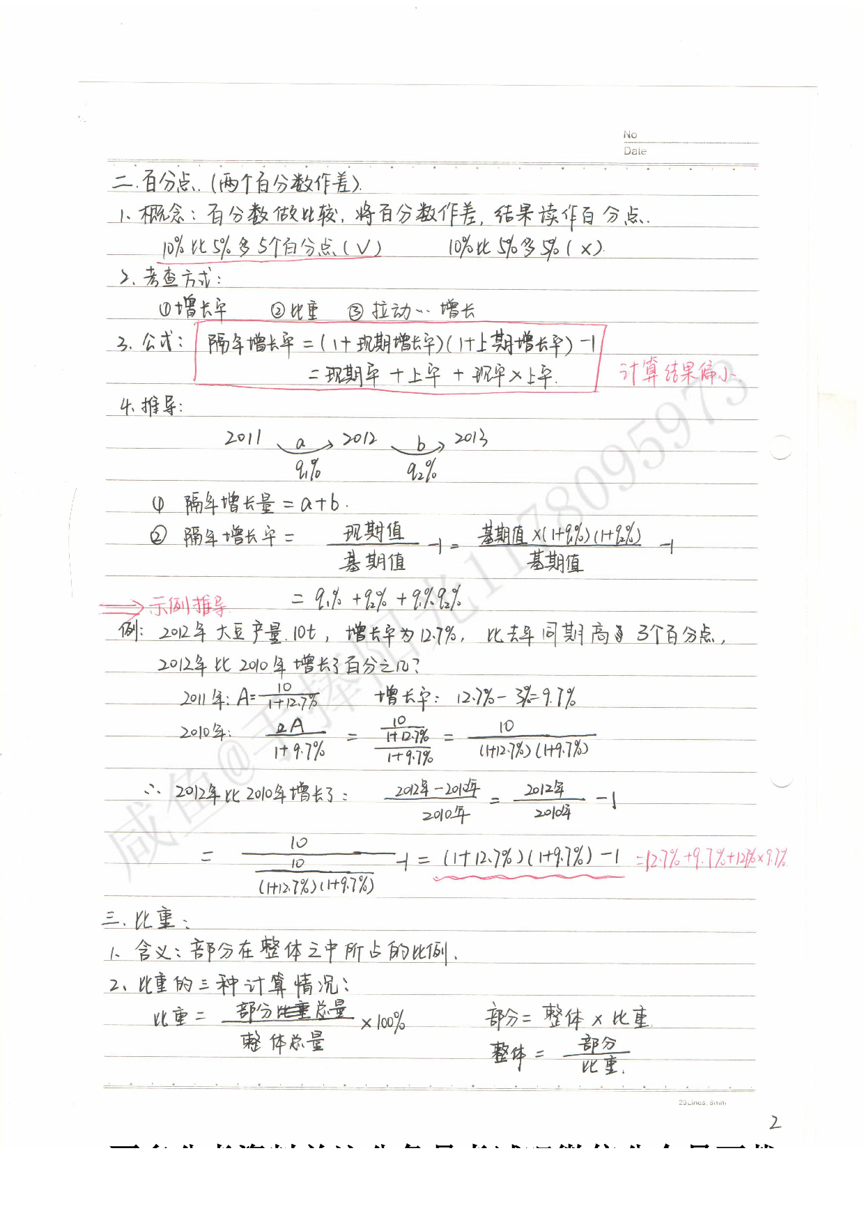公务员考试&mdash;&mdash;行测 资料分析笔记.pdf 第2页