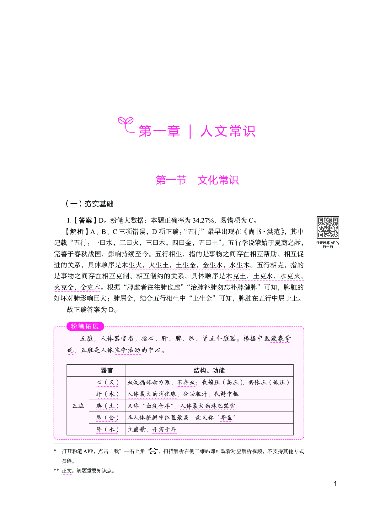 公务员考试辅导用书&middot;决战行测5000题（常识）（下册 答案解析）2025版.pdf 第5页