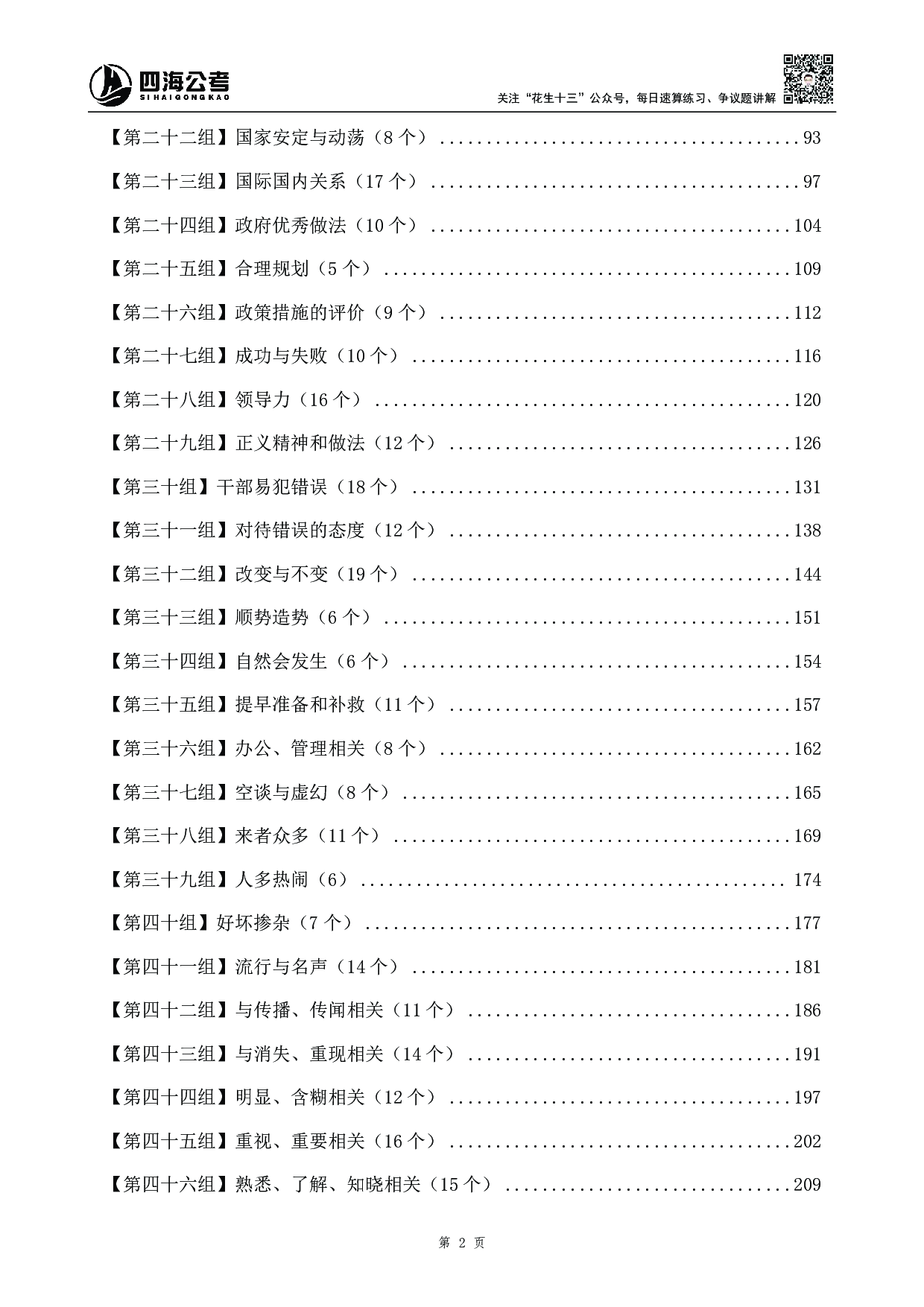 行测 言语高频成语700词（2025版）.pdf 第2页