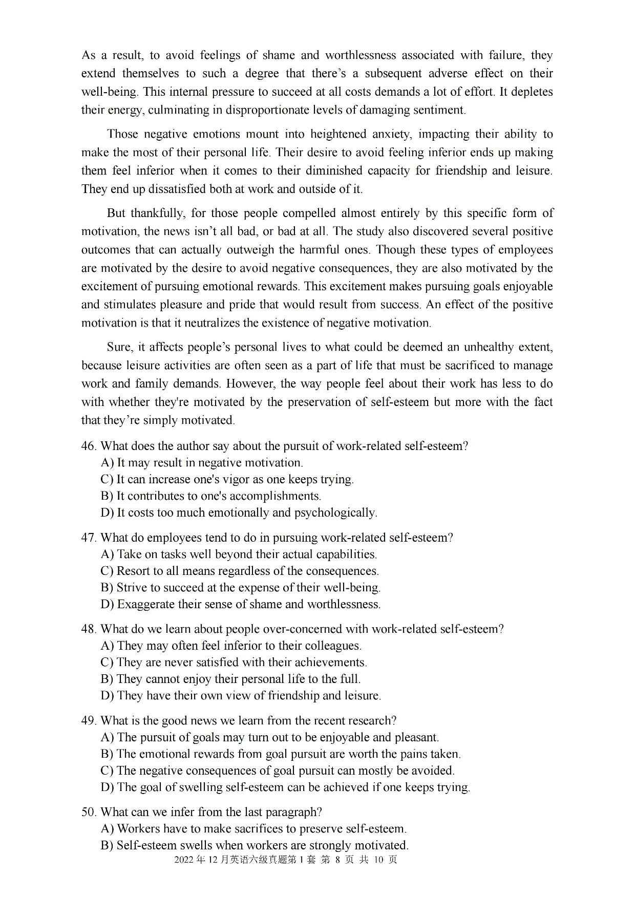 2022.12英语六级真题第1套.pdf 第8页