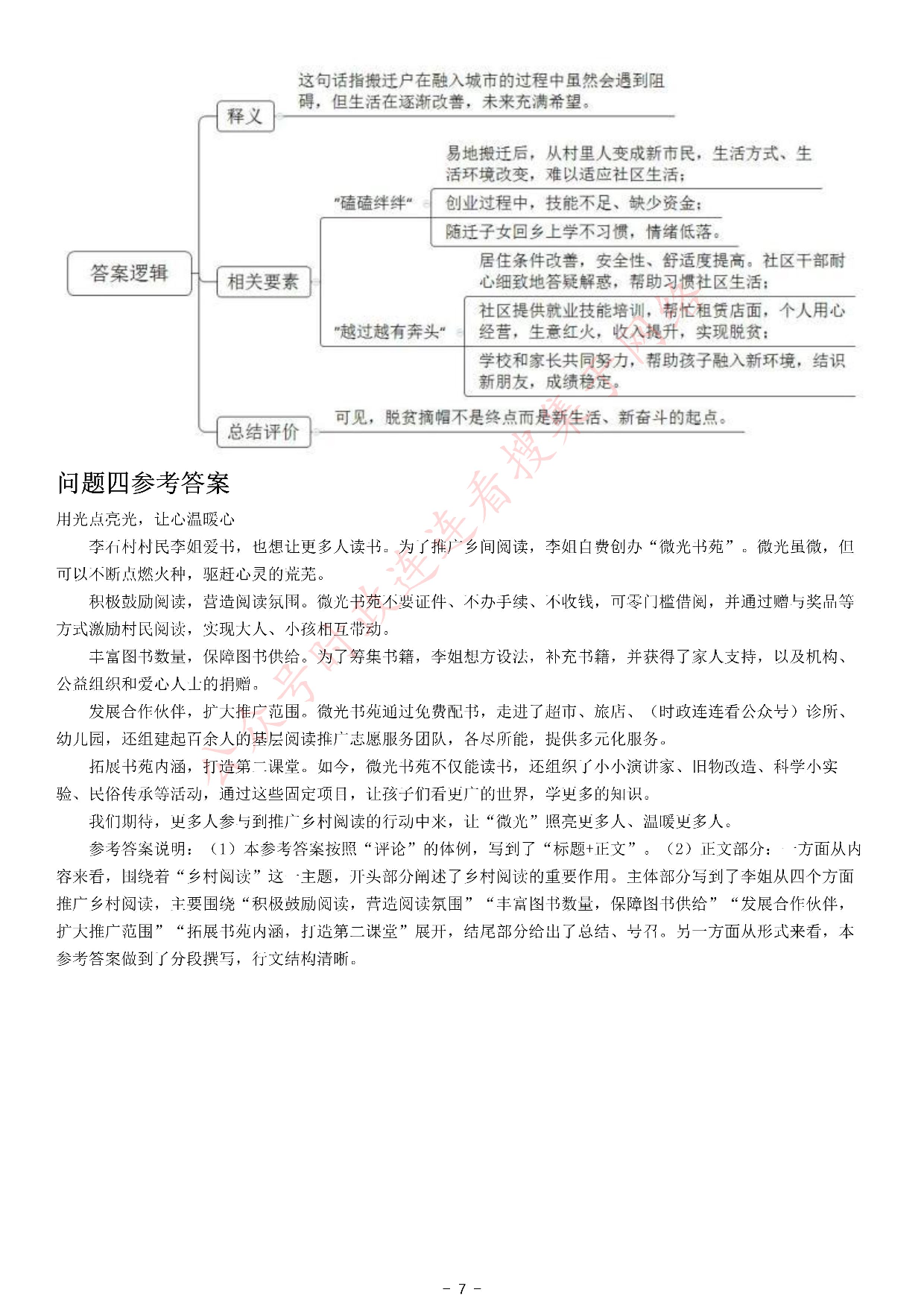 2021年公务员多省联考《申论》题（河南乡镇卷）.pdf 第7页