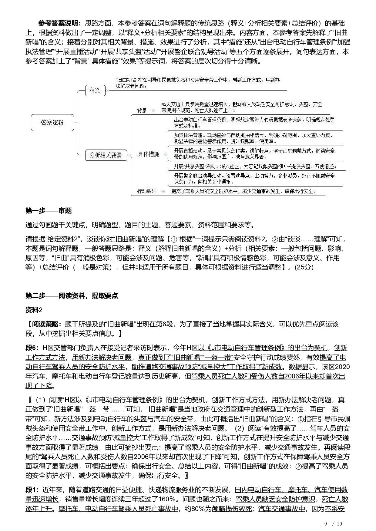 2021年公务员多省联考《申论》题（福建乡镇卷）及解析.pdf 第9页