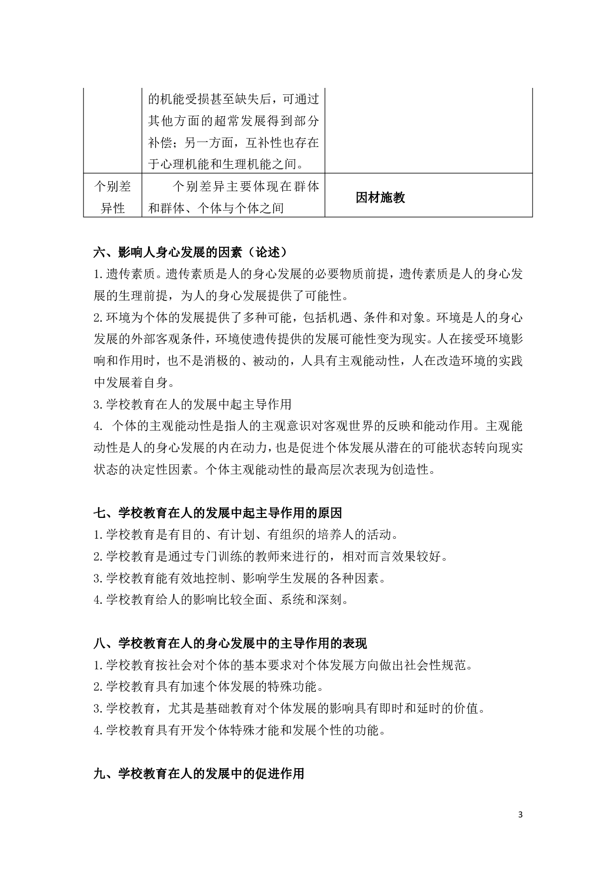 教育学【简答+论述】背诵版.pdf 第3页