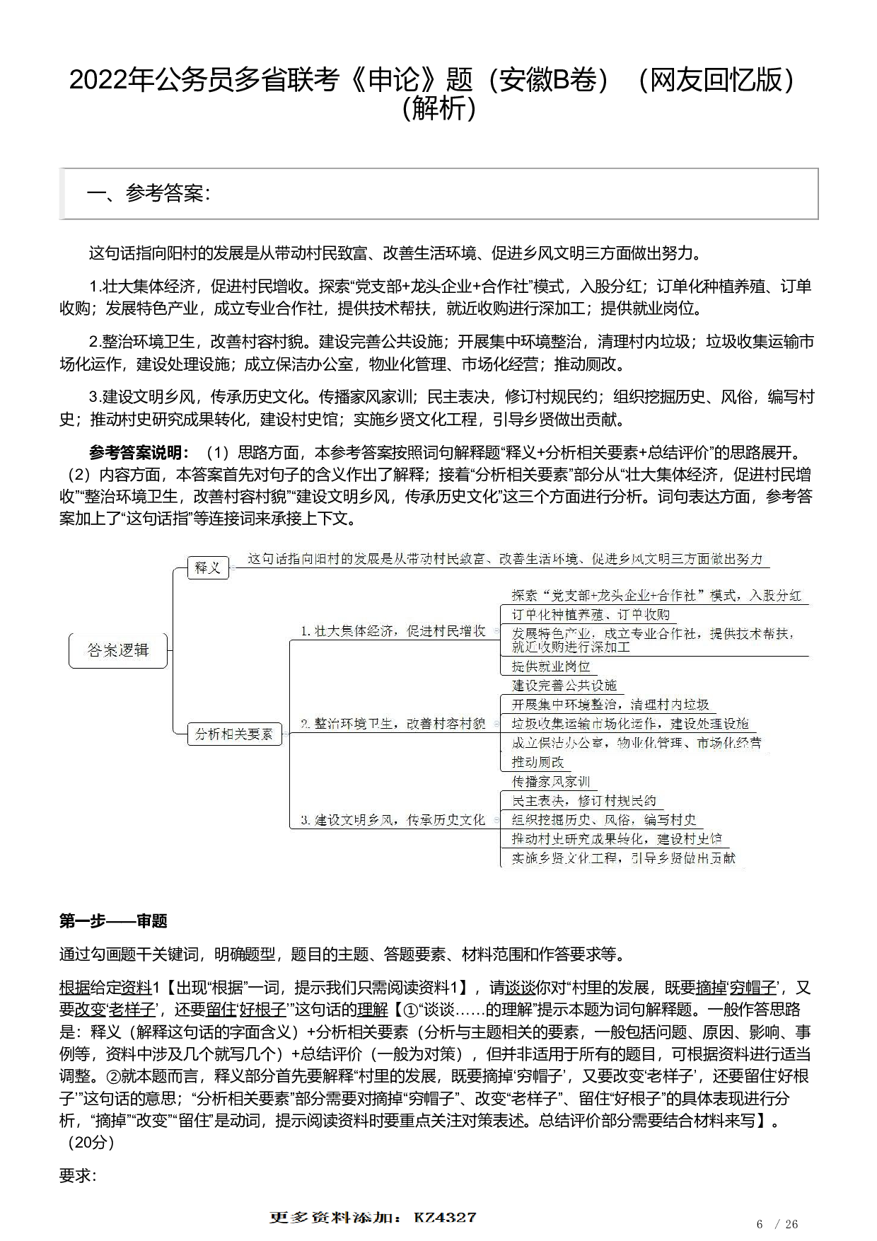 2022年公务员多省联考《申论》题（安徽B卷）及参考答案.pdf 第6页