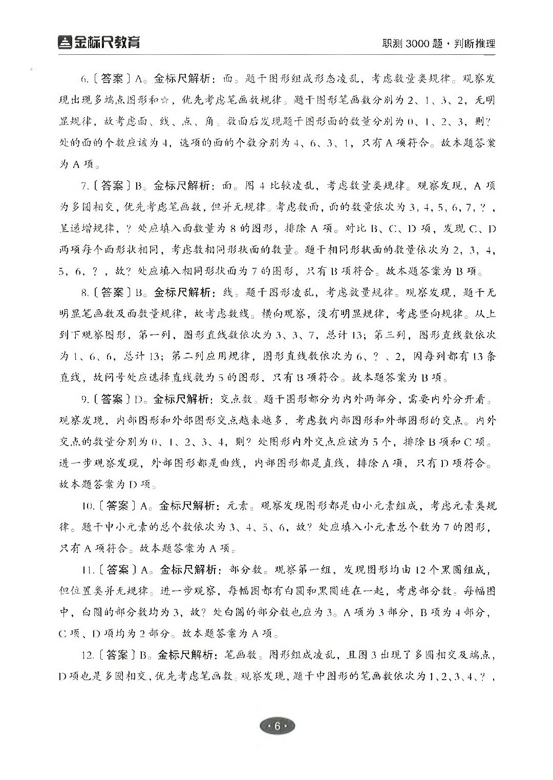 职业能力倾向测验3000题&mdash;&mdash;判断推理答案解析.pdf 第8页