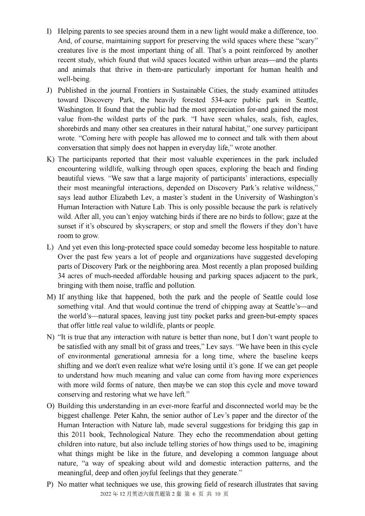 2022.12英语六级真题第2套.pdf 第6页