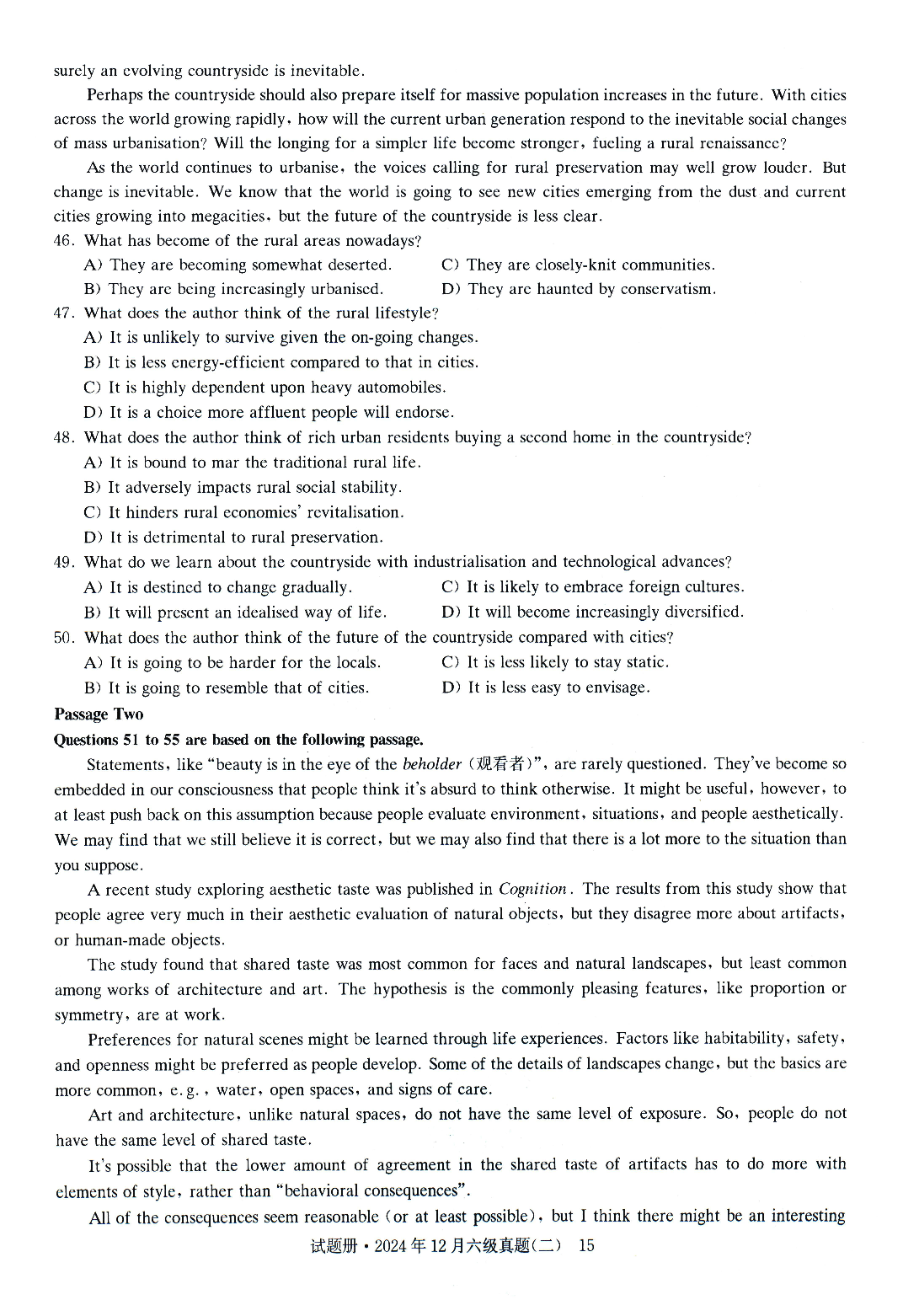 2024.12六级真题第2套.pdf 第7页