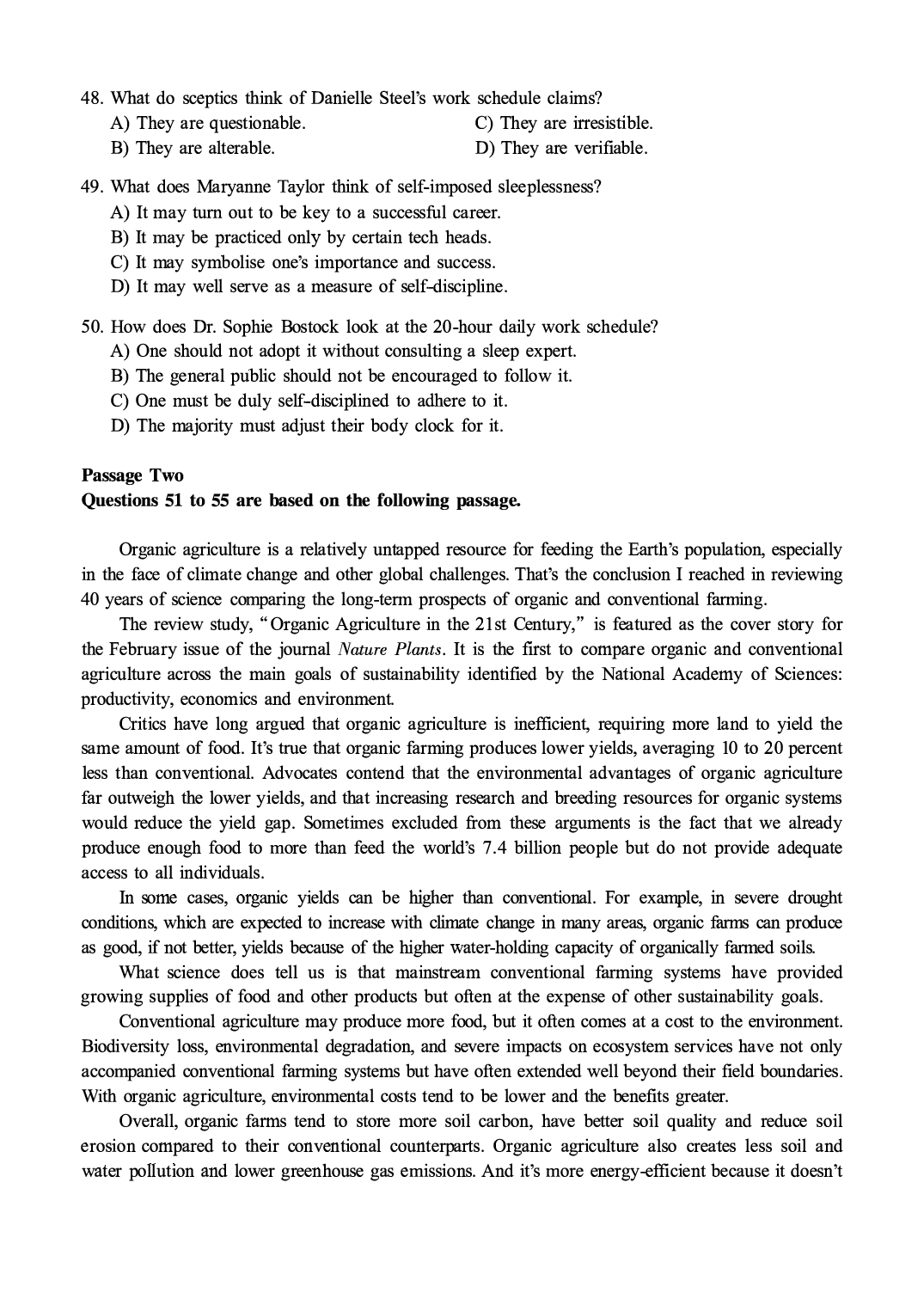 【真题】2020.09英语六级第2、3套.pdf 第6页