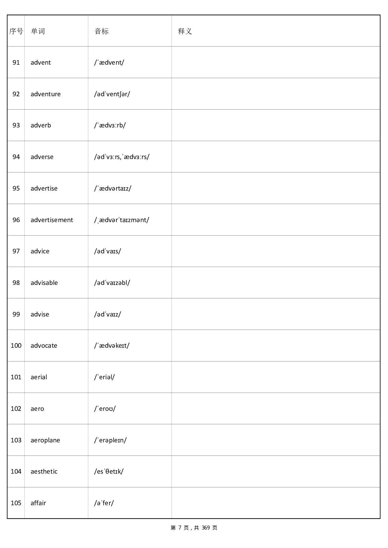 大学英语六级词汇-正序版-英译汉.pdf 第7页