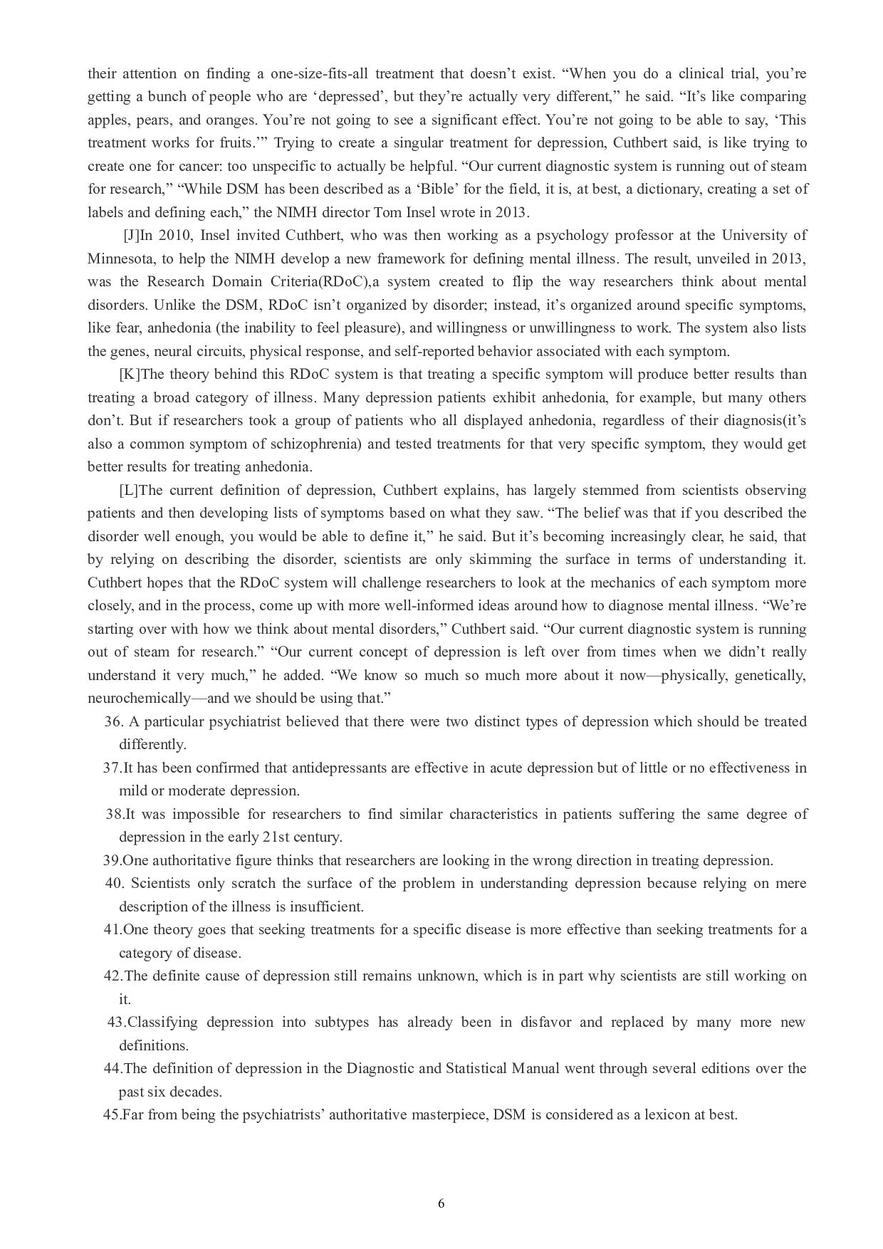 大学英语六级通关模拟卷第二套.pdf 第6页