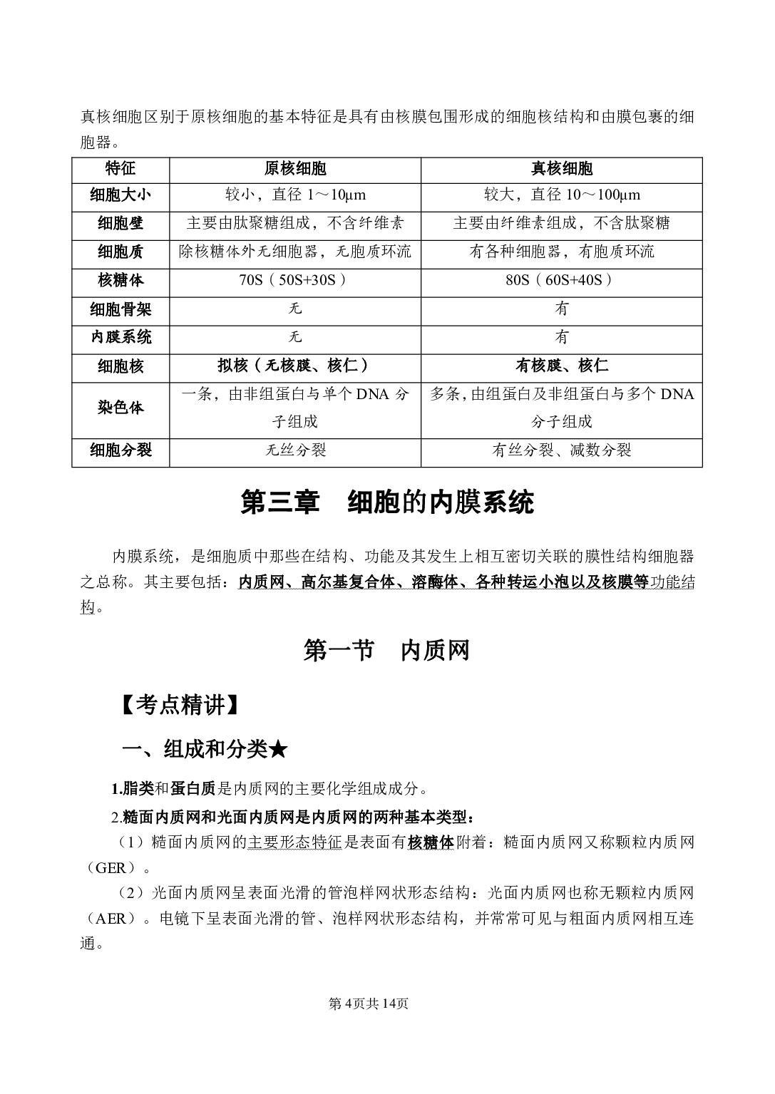 《医学细胞生物学》医基小科目知识 讲义＋试题.pdf 第8页