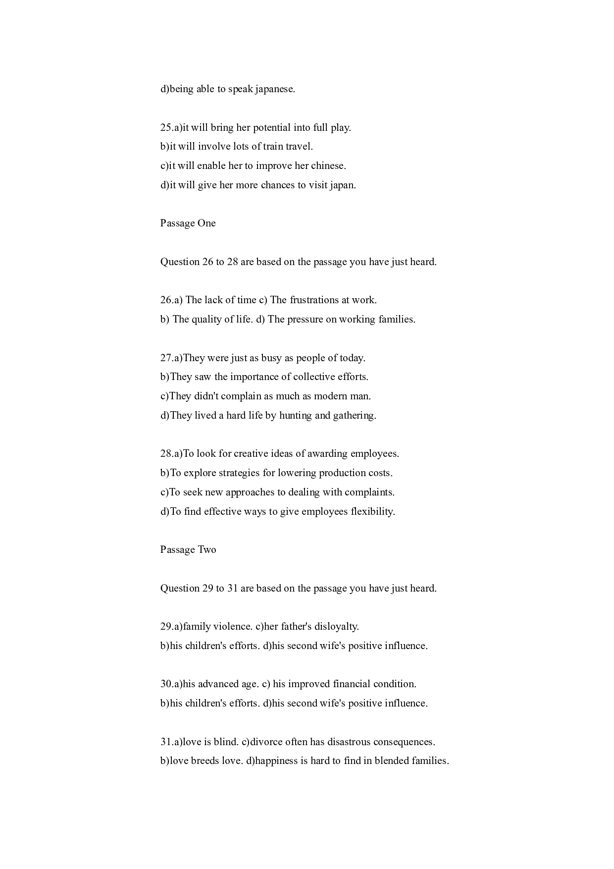 2008年6月英语四级考试真题.docx 第9页