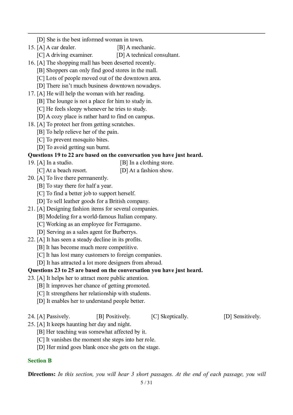 2007年12月英语六级真题及答案.pdf 第5页