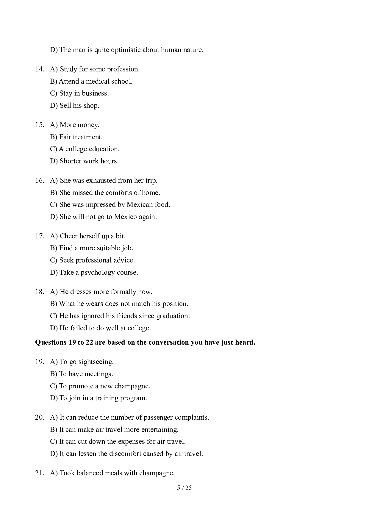 2007年6月英语六级真题及答案.pdf 第5页