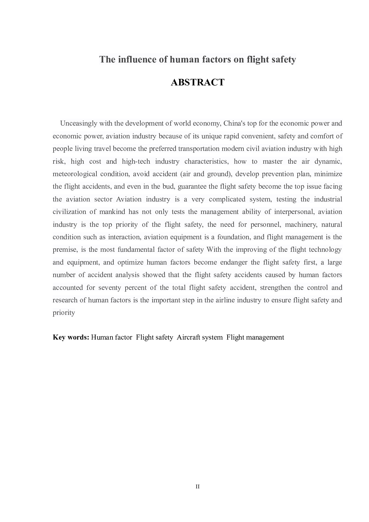 人为因素对飞行安全-7609字.docx 第2页