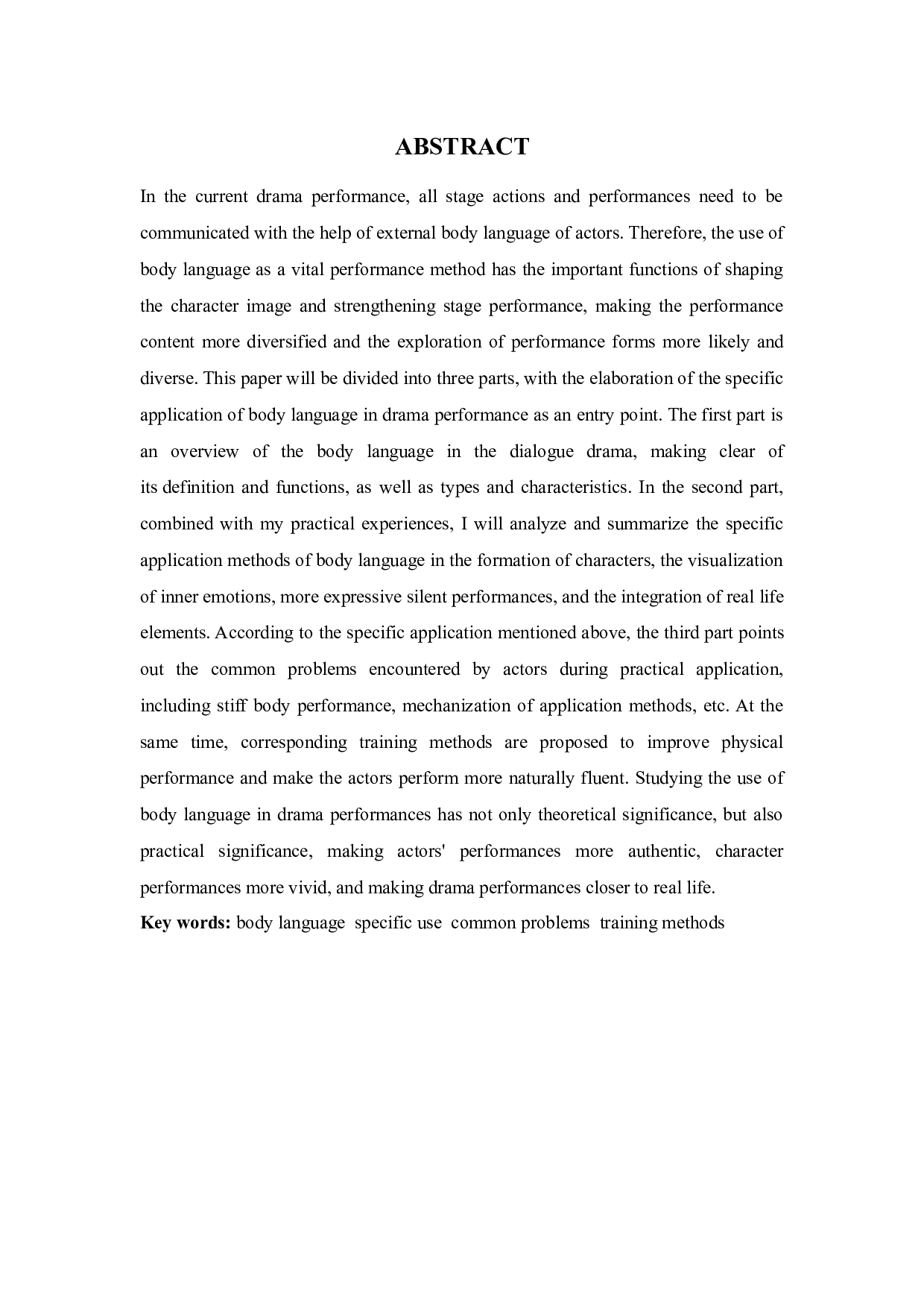 无声的语言&mdash;&mdash;浅谈话剧表演中形体语言的运用-12815字.docx 第2页