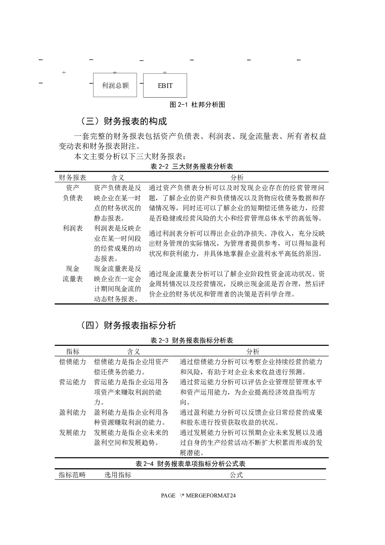 -上市公司财务报表分析&mdash;&mdash;以万科企业股份有限公司为例-14582字.docx 第9页