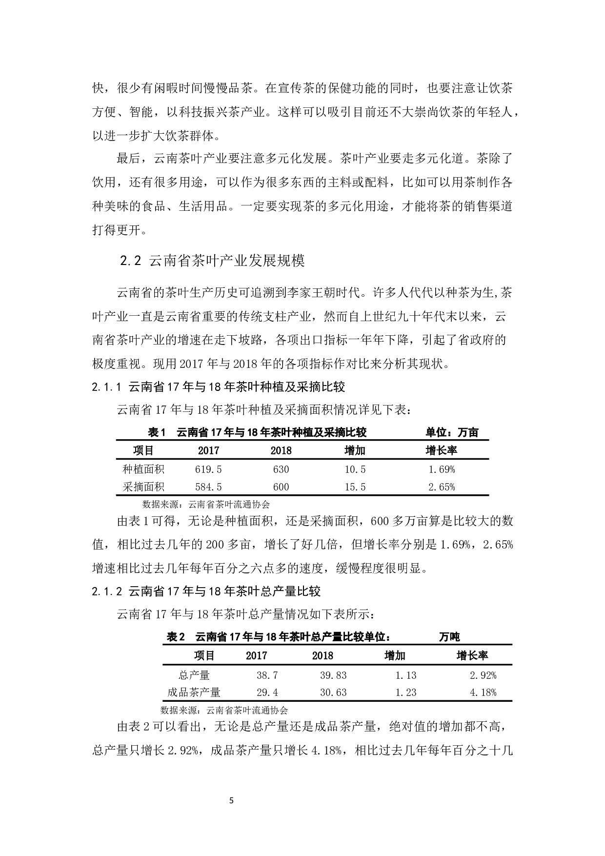 云南省茶叶产业发展的趋势探析.docx-10619字.docx 第7页