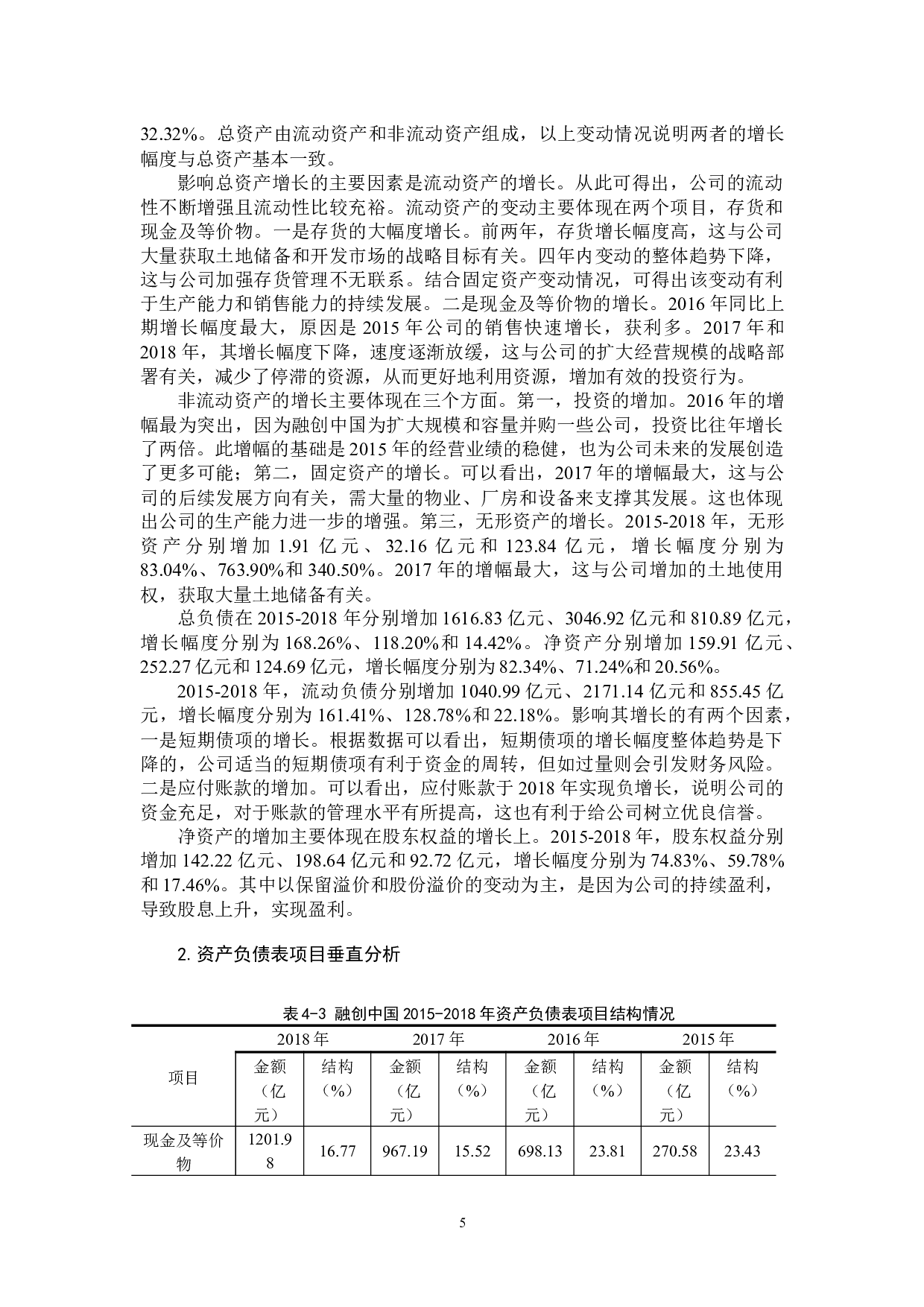 上市公司财务报表分析&mdash;&mdash;以融创中国为例-11641字.docx 第8页