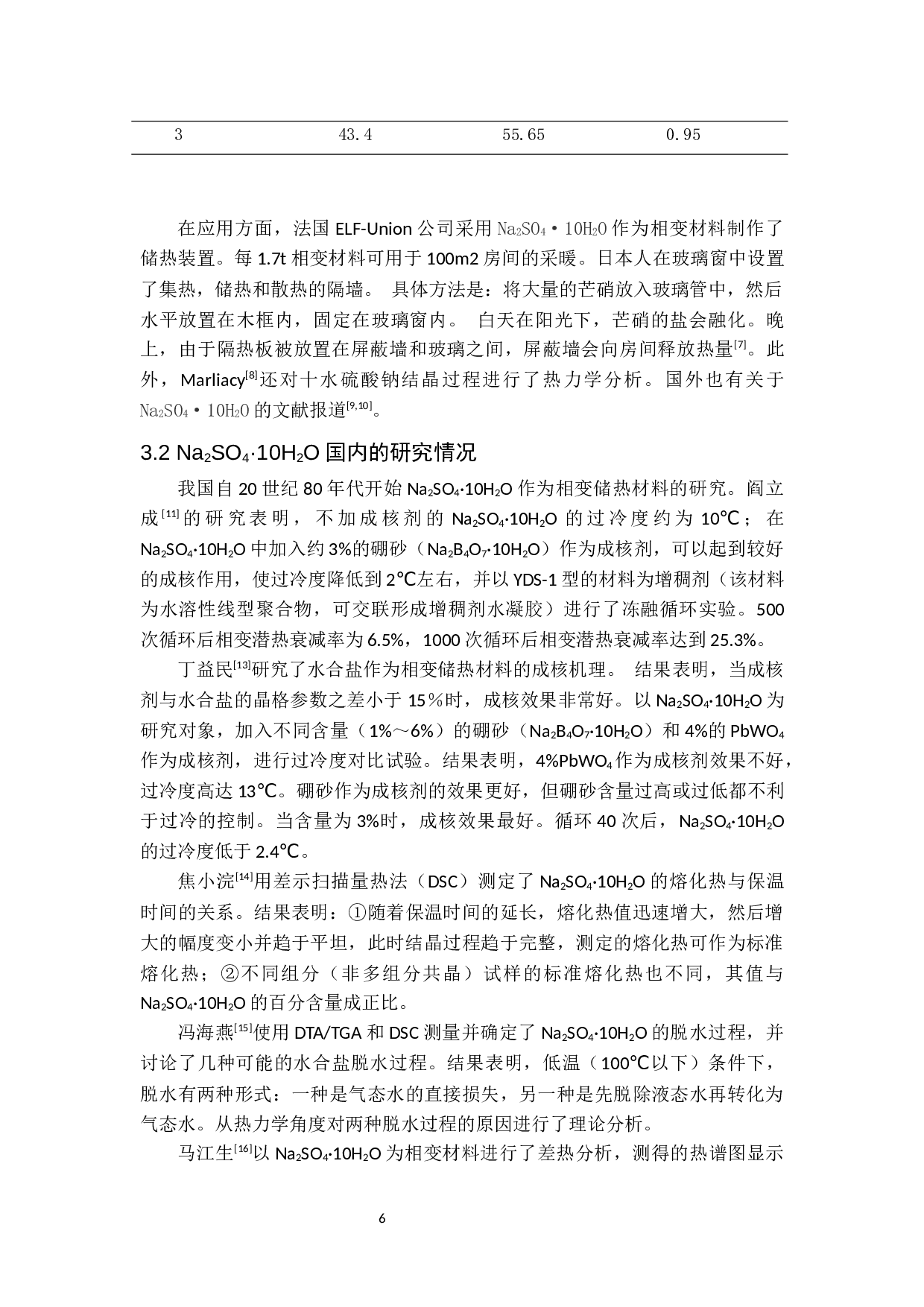 十水硫酸钠复合相变储能材料研究进展-8653字.docx 第6页