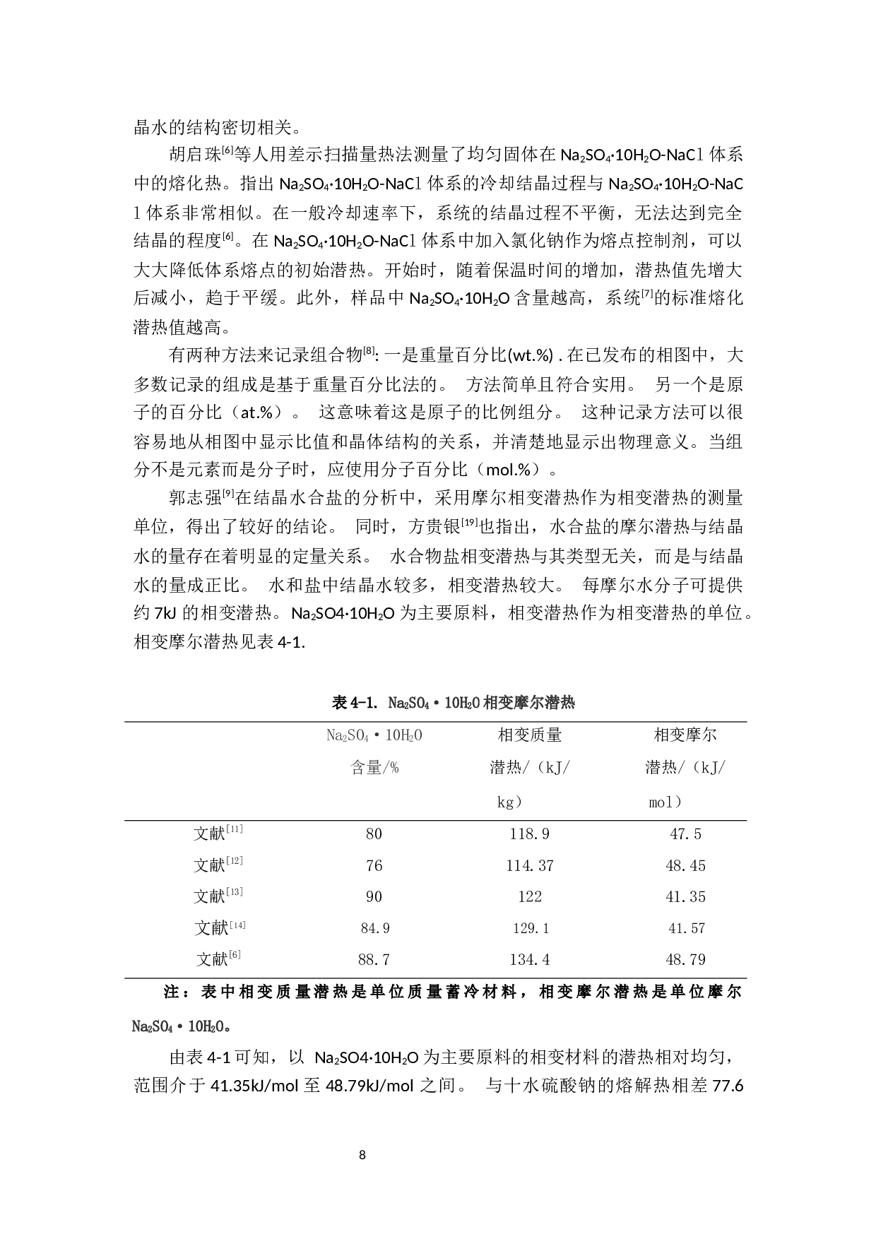 十水硫酸钠复合相变储能材料研究进展-8653字.docx 第8页