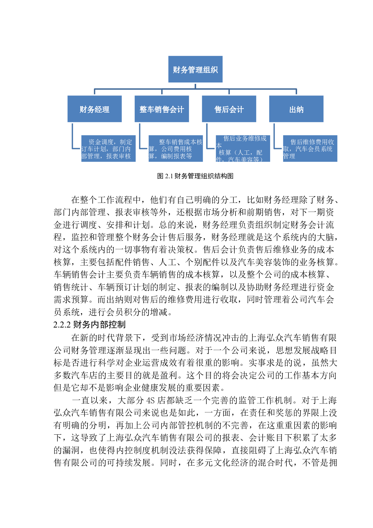 上海弘众汽车销售服务有限公司财务管理问题研究-13182字.docx 第9页