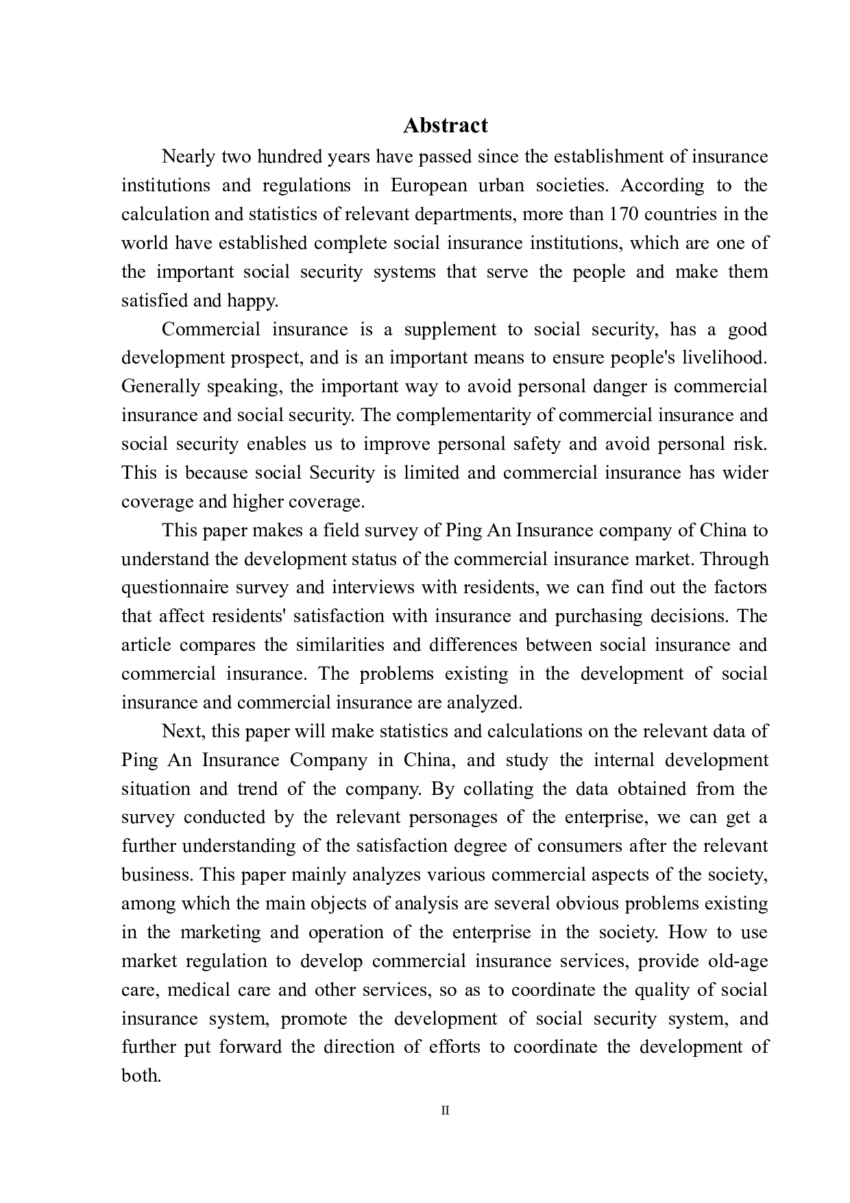 平安人寿沈阳分公司商业保险与社会保险互动发展机制研究-11851字.docx 第3页