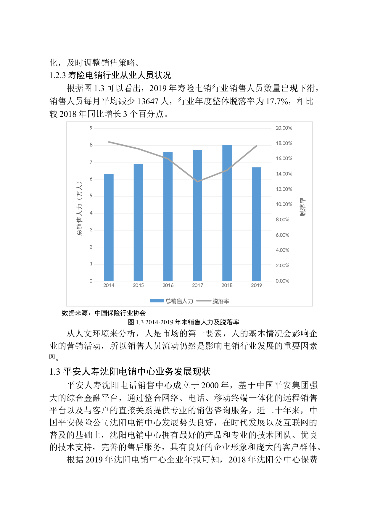 平安人寿沈阳电销中心营销规模拓展方案分析-11303字.docx 第7页