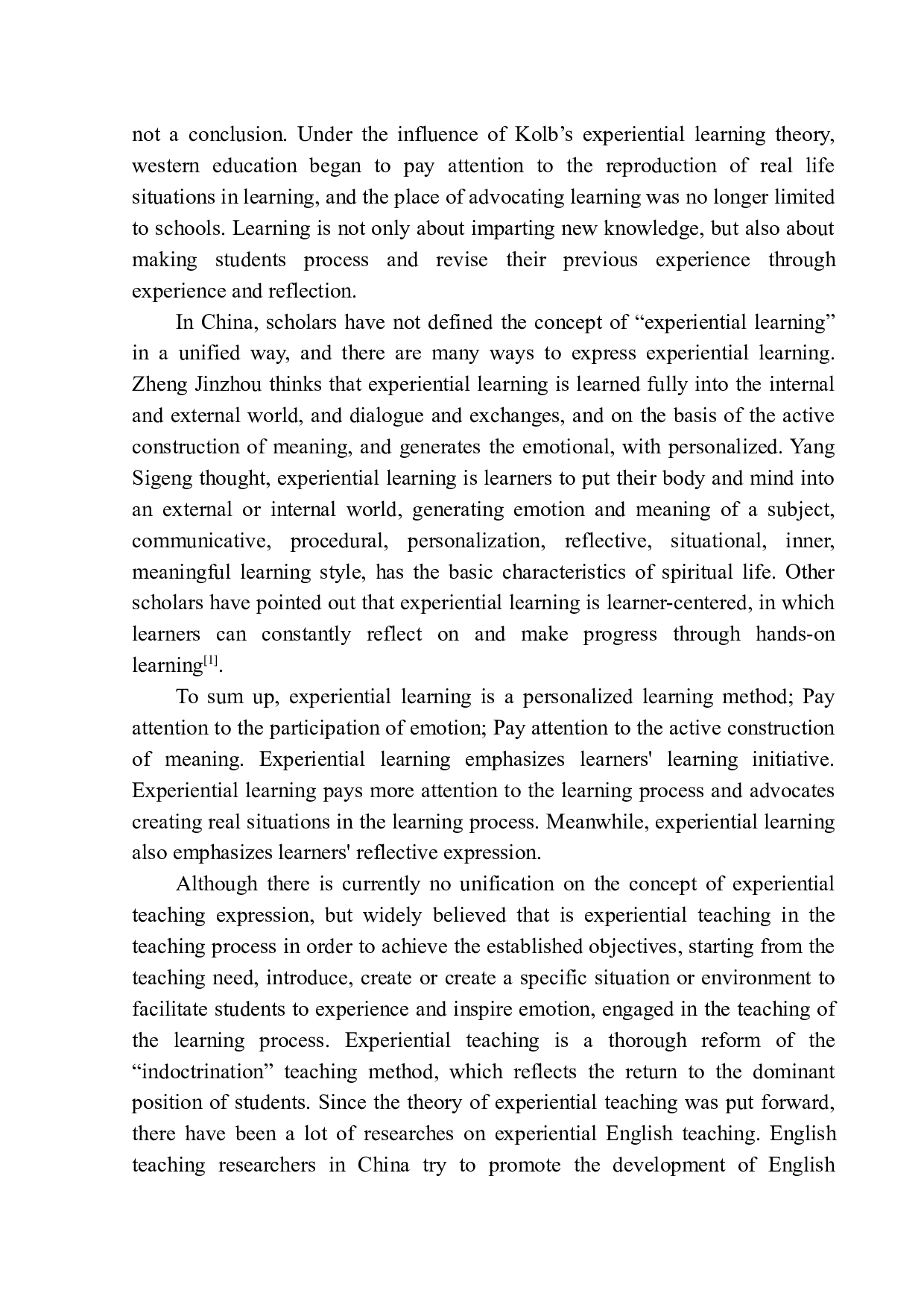 体验式教学在小学英语课堂应用-10673字.docx 第8页