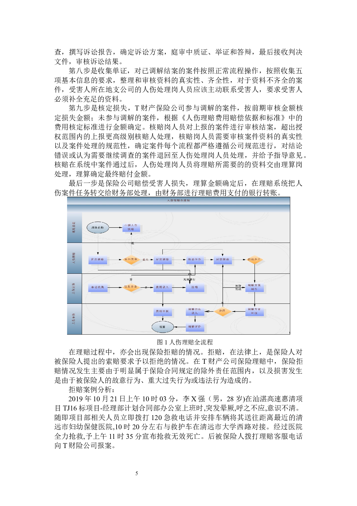 浅谈T财险公司人伤理赔服务分析与优化-18819字.docx 第8页