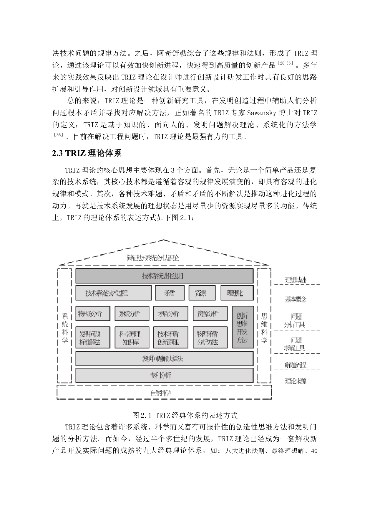 基于TRIZ理论小型车库设计-19540字.docx 第10页