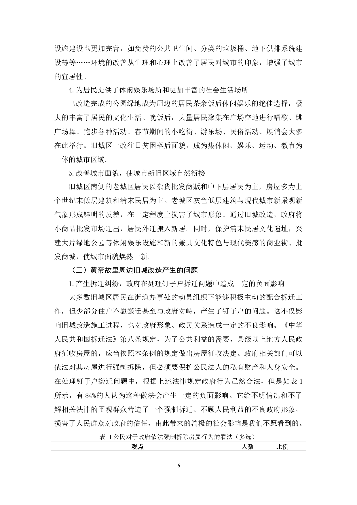 对政府旧城改造管理的建议&mdash;&mdash;以新郑市皇帝故里周边旧城改造为例-10713字.docx 第6页