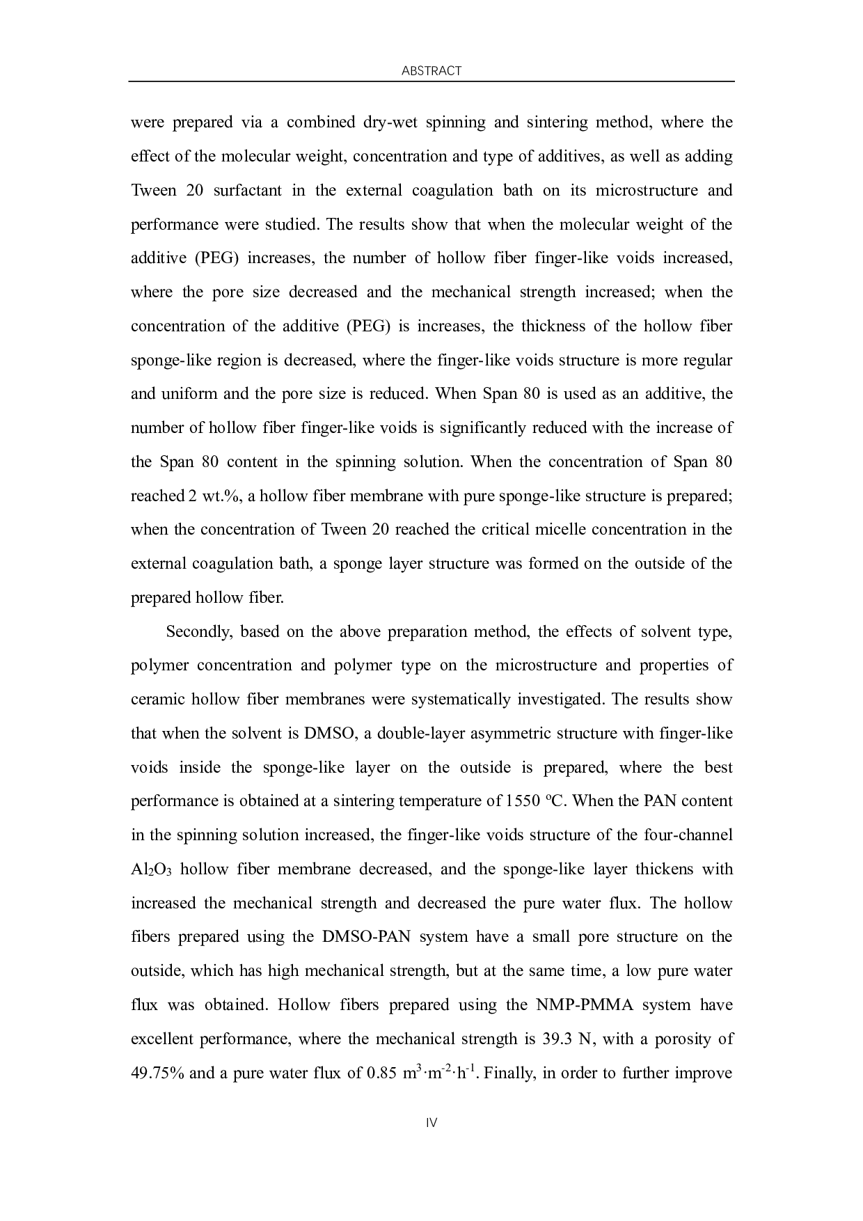 新型四通道Al2O3中空纤维基膜的的微观结构调控及性能研究-6533字.pdf 第7页