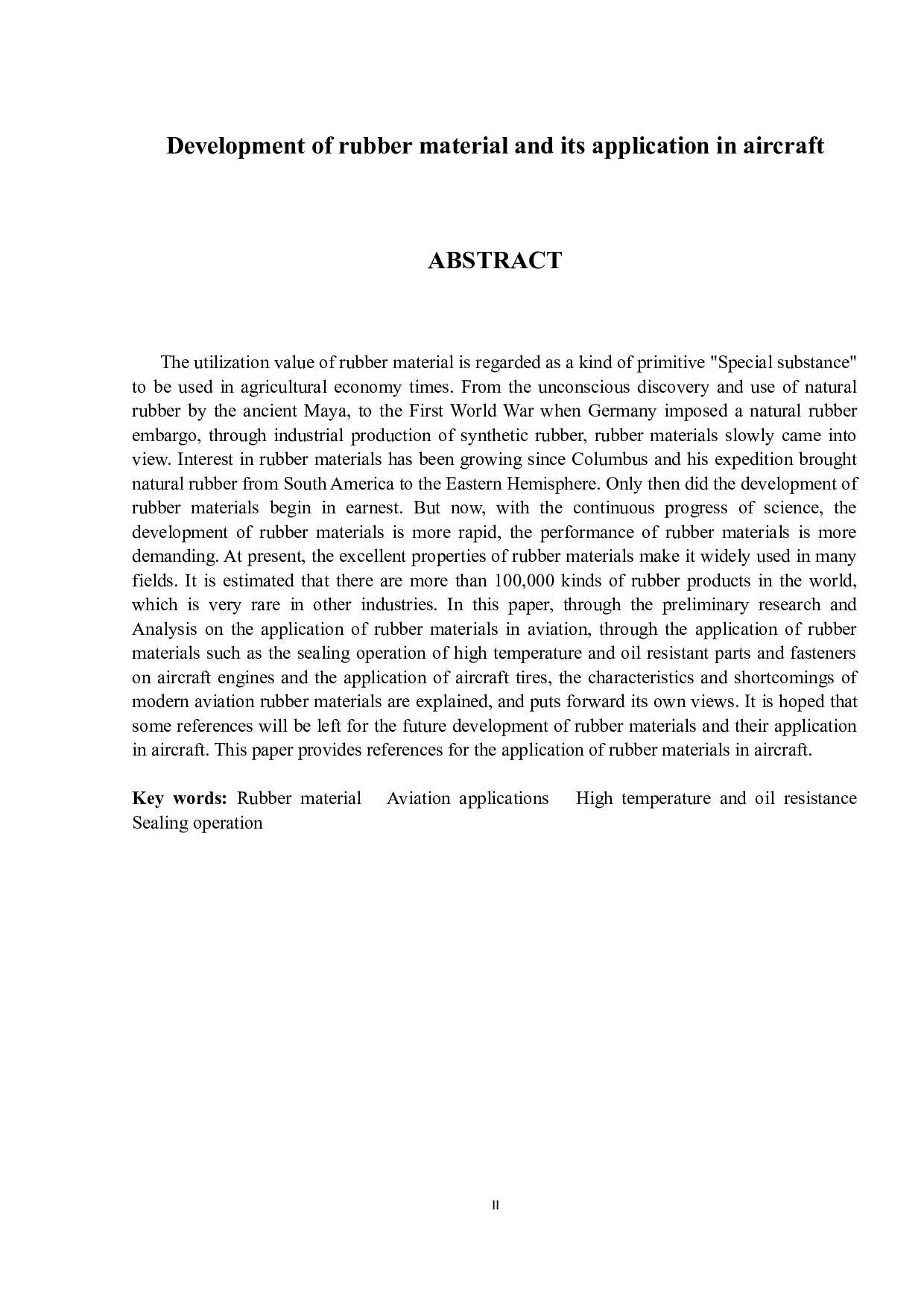 橡胶材料的发展及其在飞机上的应用-8588字.docx 第2页