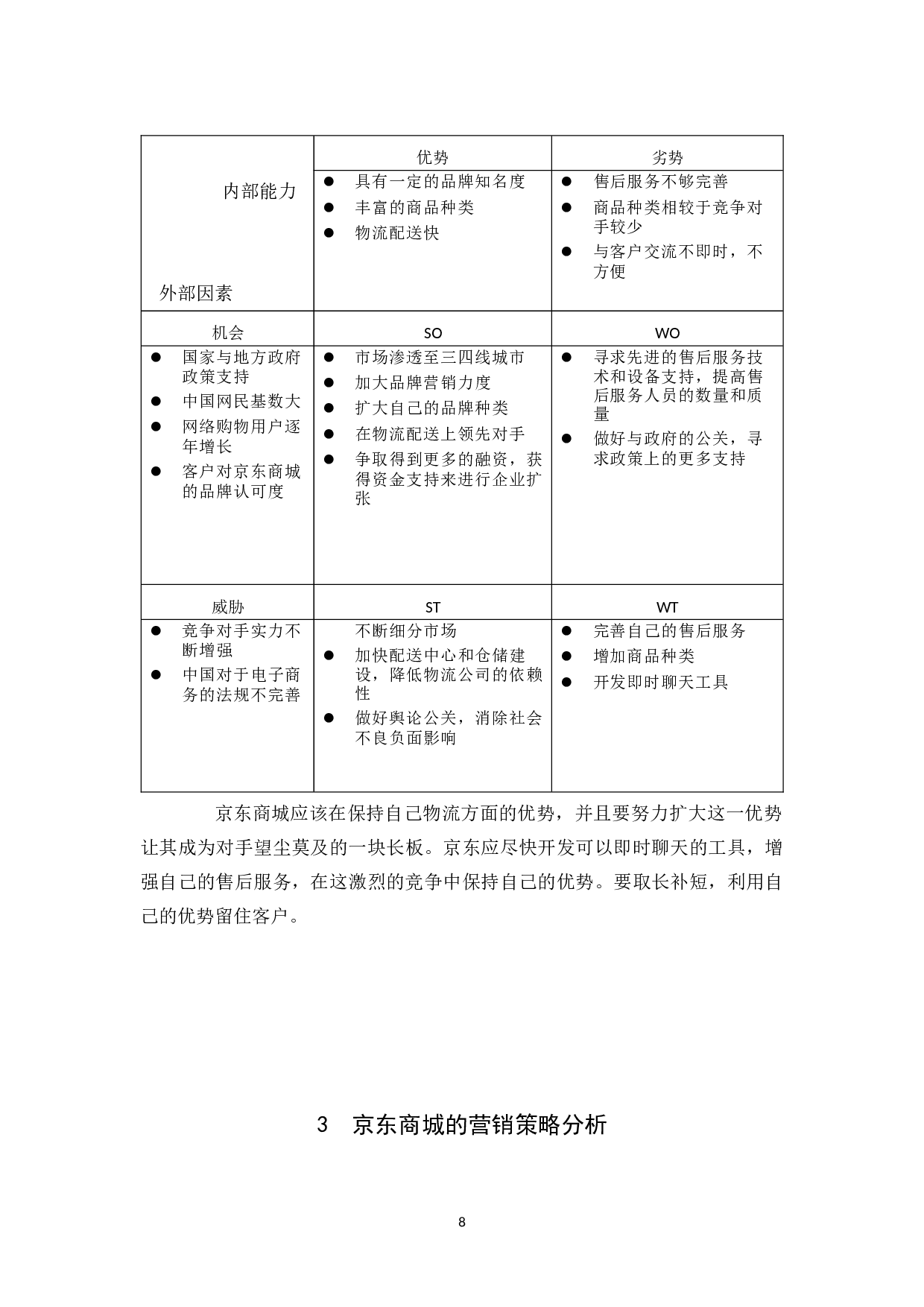 京东商城网络营销策略分析及改进建议.docx 第9页