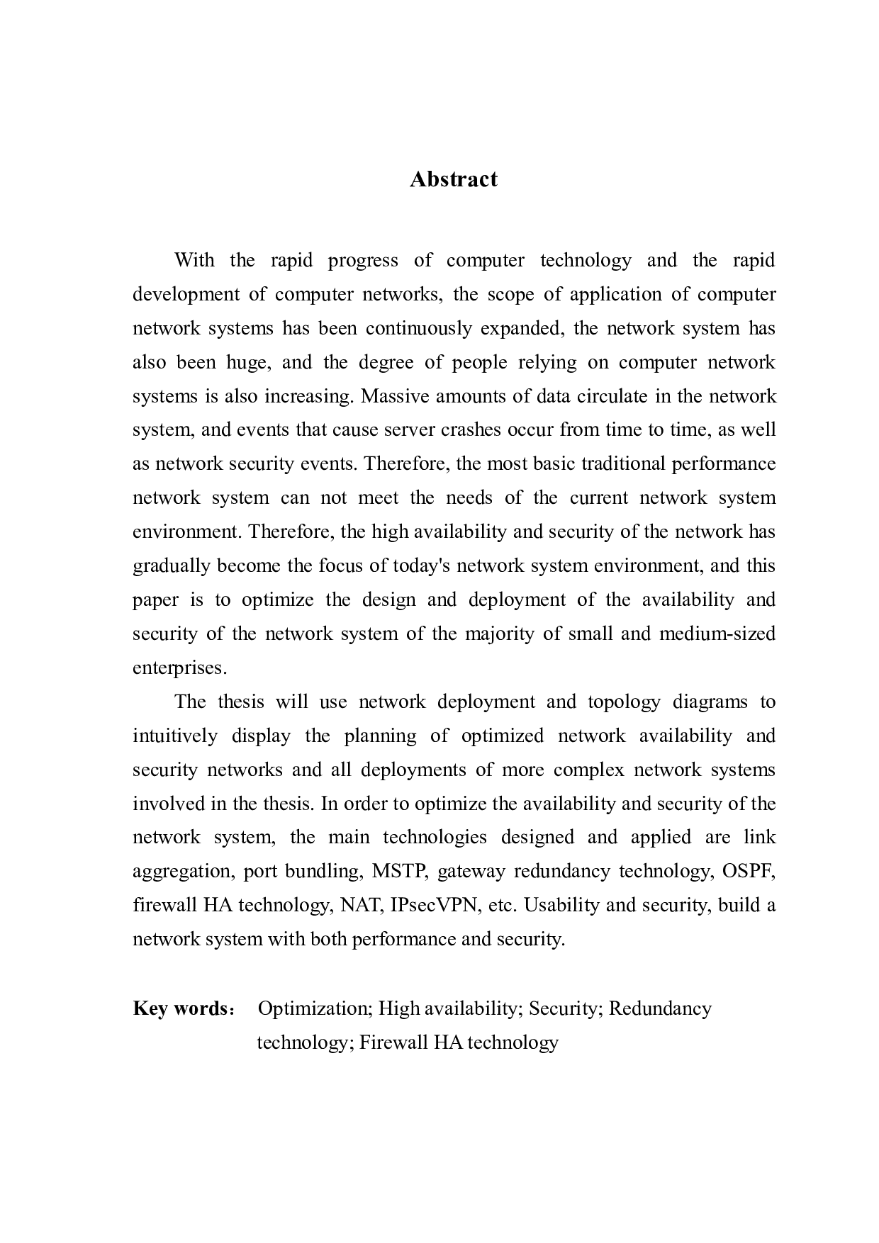 优化设计与部署中小型企业网络系统的可用性和安全性.pdf 第2页