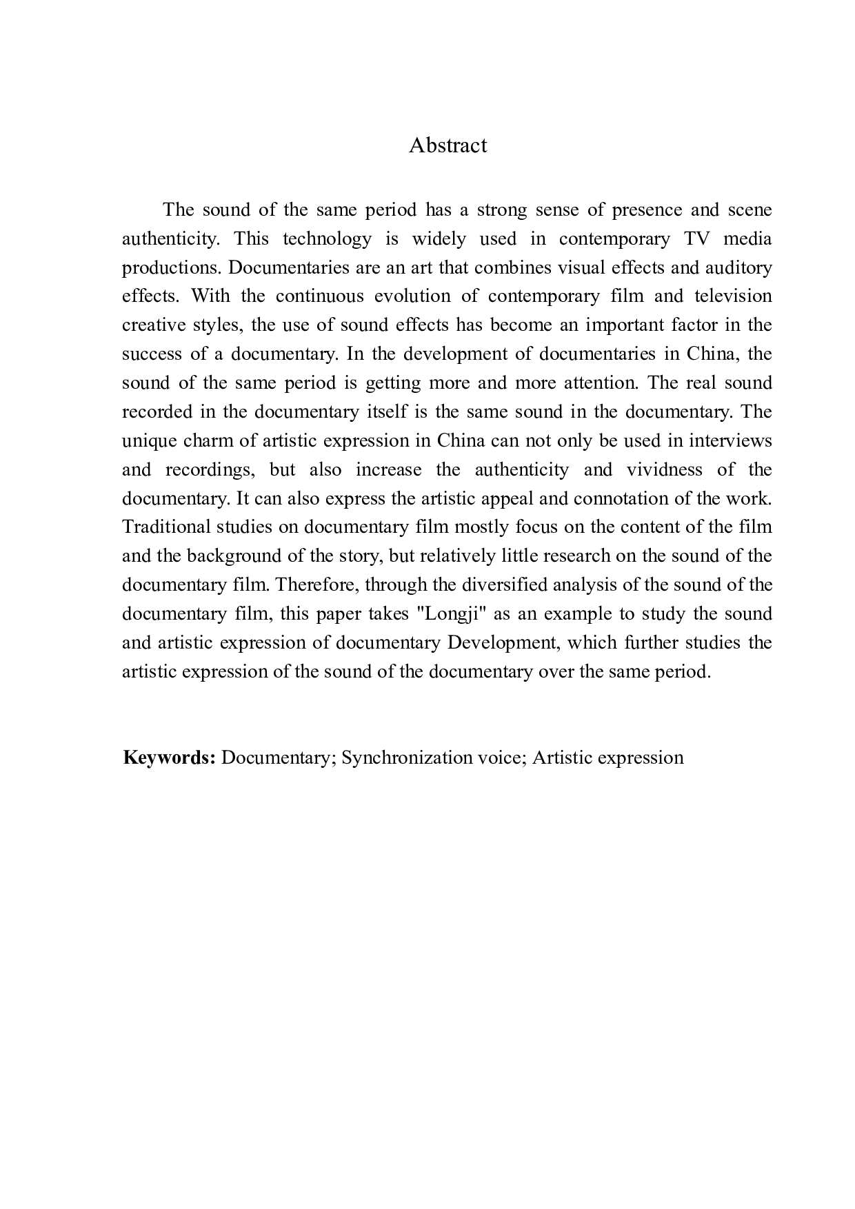 人文纪录片中同期声的艺术表现力&mdash;&mdash;以《龙脊》为例-6676字.docx 第3页