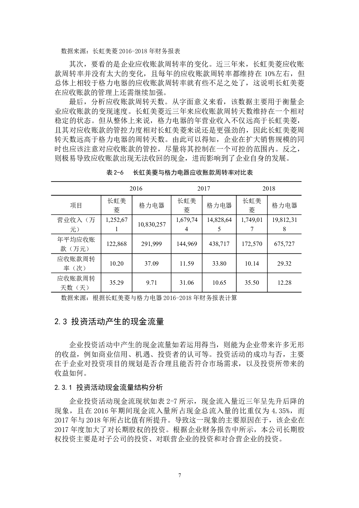 企业现金流量管理分析&mdash;&mdash;以长虹美菱股份有限公司为例-9185字.docx 第8页