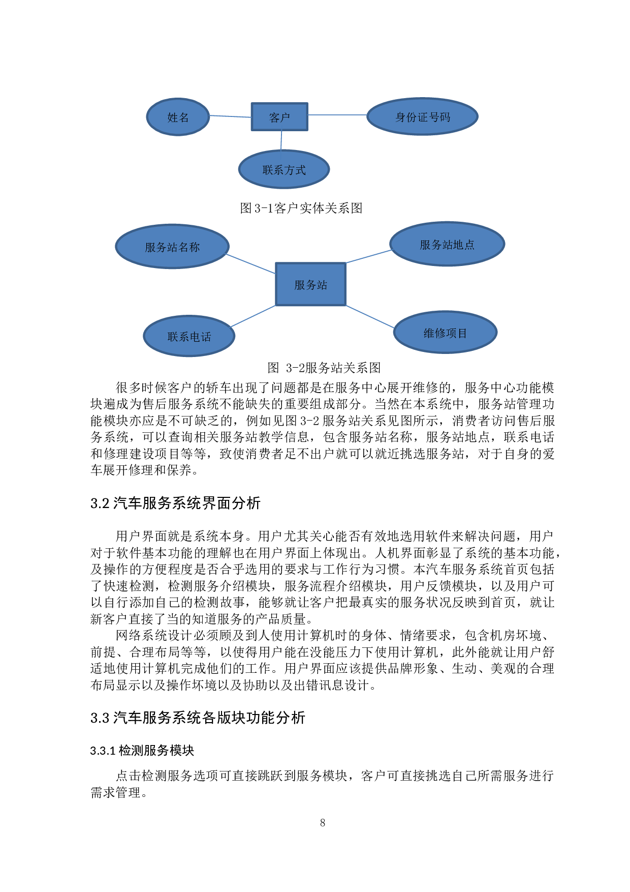 汽车服务系统设计与实现-9190字.docx 第8页