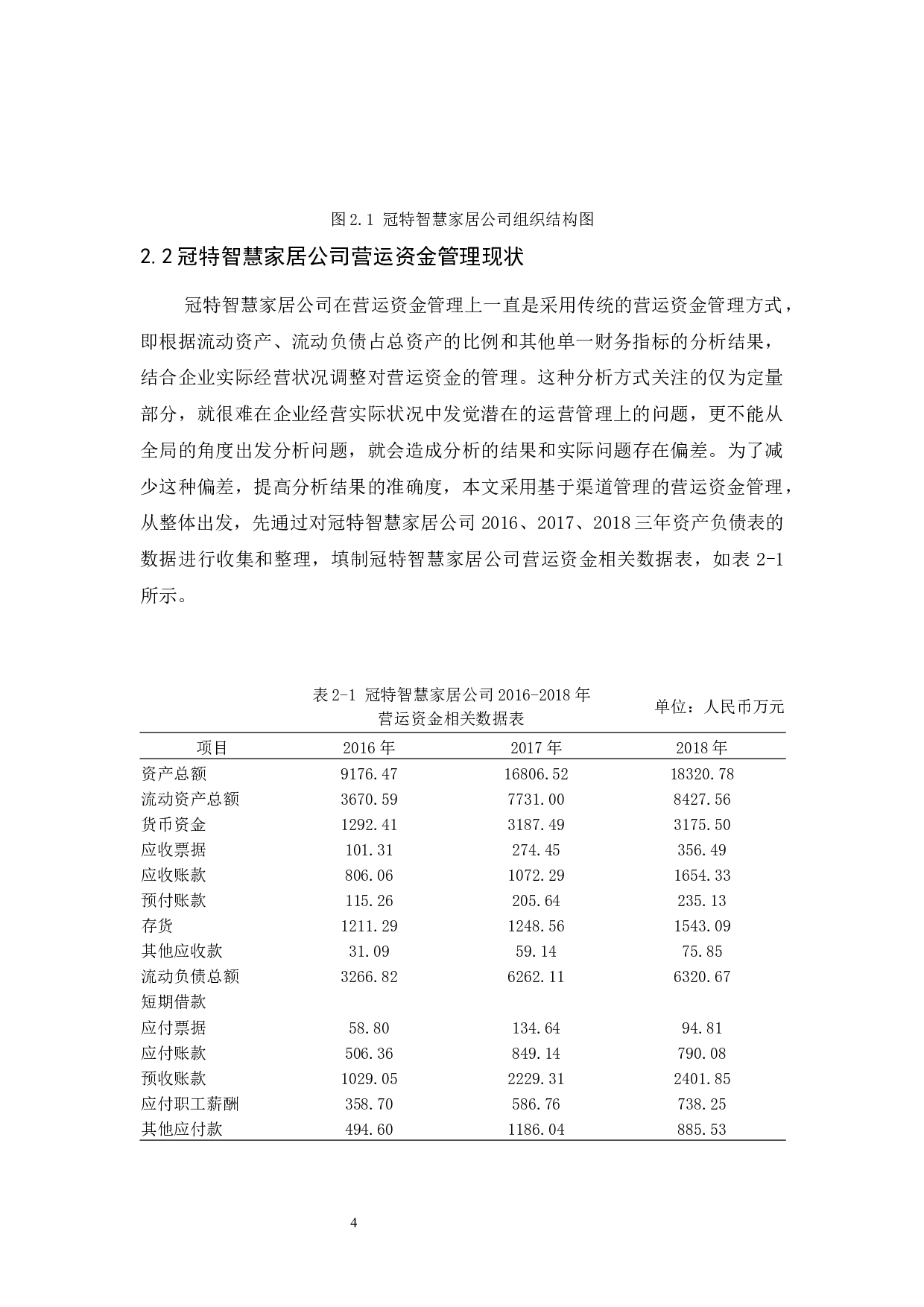 冠特智慧家居公司营运资金管理研究-11227字.docx 第9页