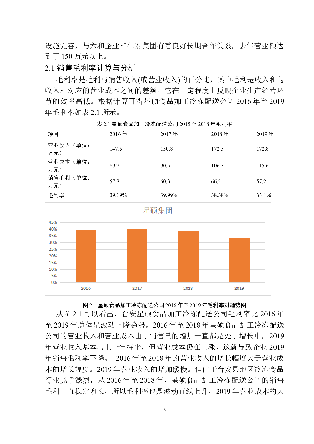 台安县星硕食品加工冷冻配送有限公司盈利能力分析-10634字.docx 第9页
