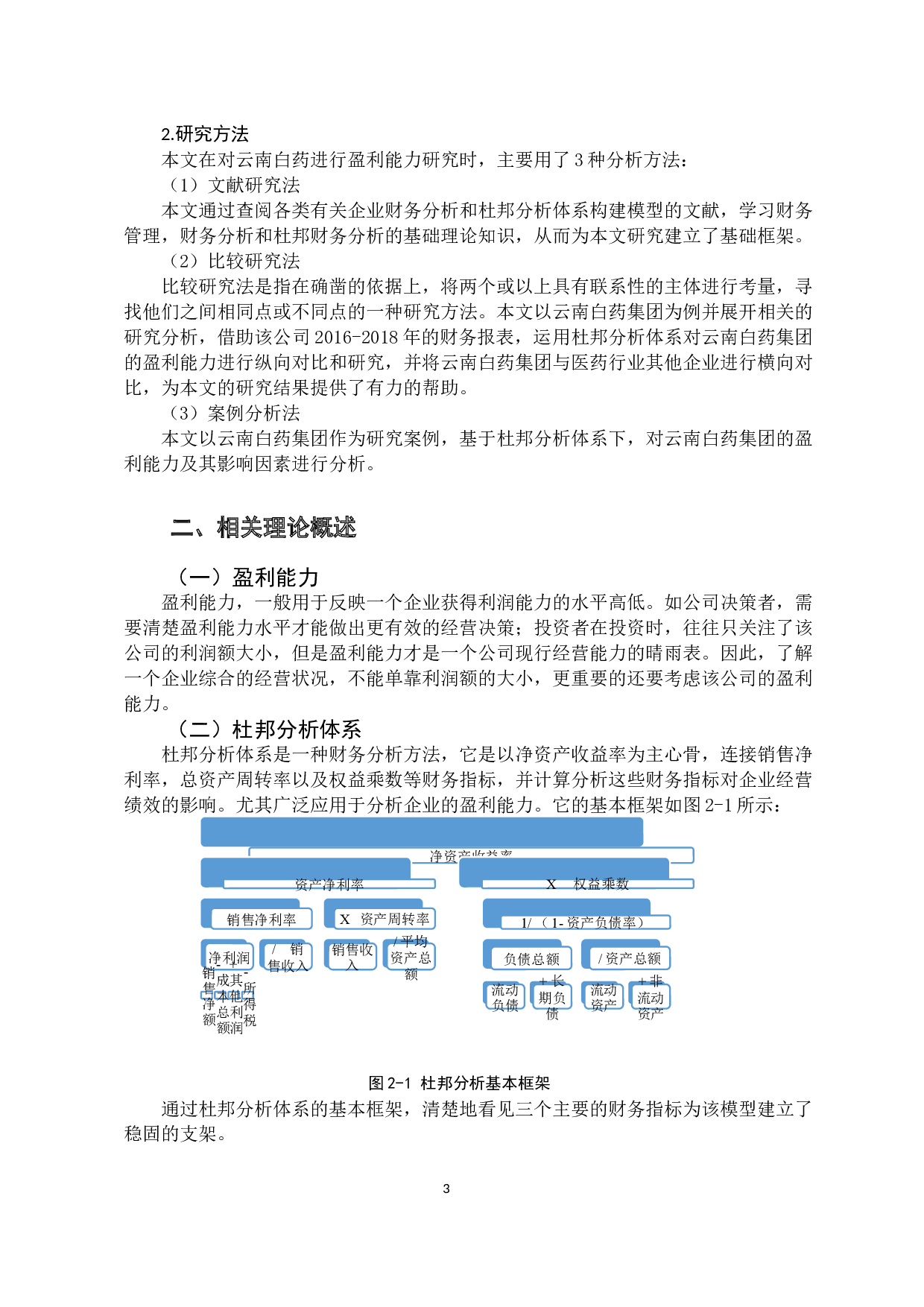 基于杜邦分析体系的云南白药集团盈利能力研究-12849字.docx 第7页